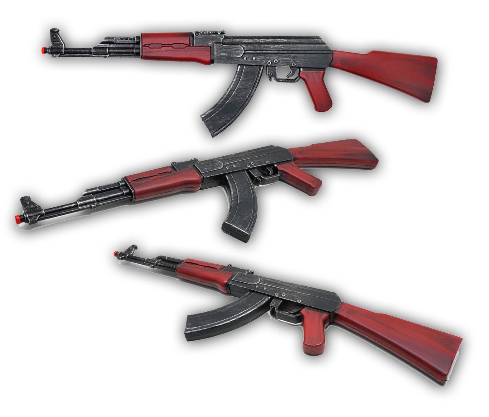 39.5” AK-47 Assault Rifle Replica foam Gun Cosplay Costume Prop Collectible