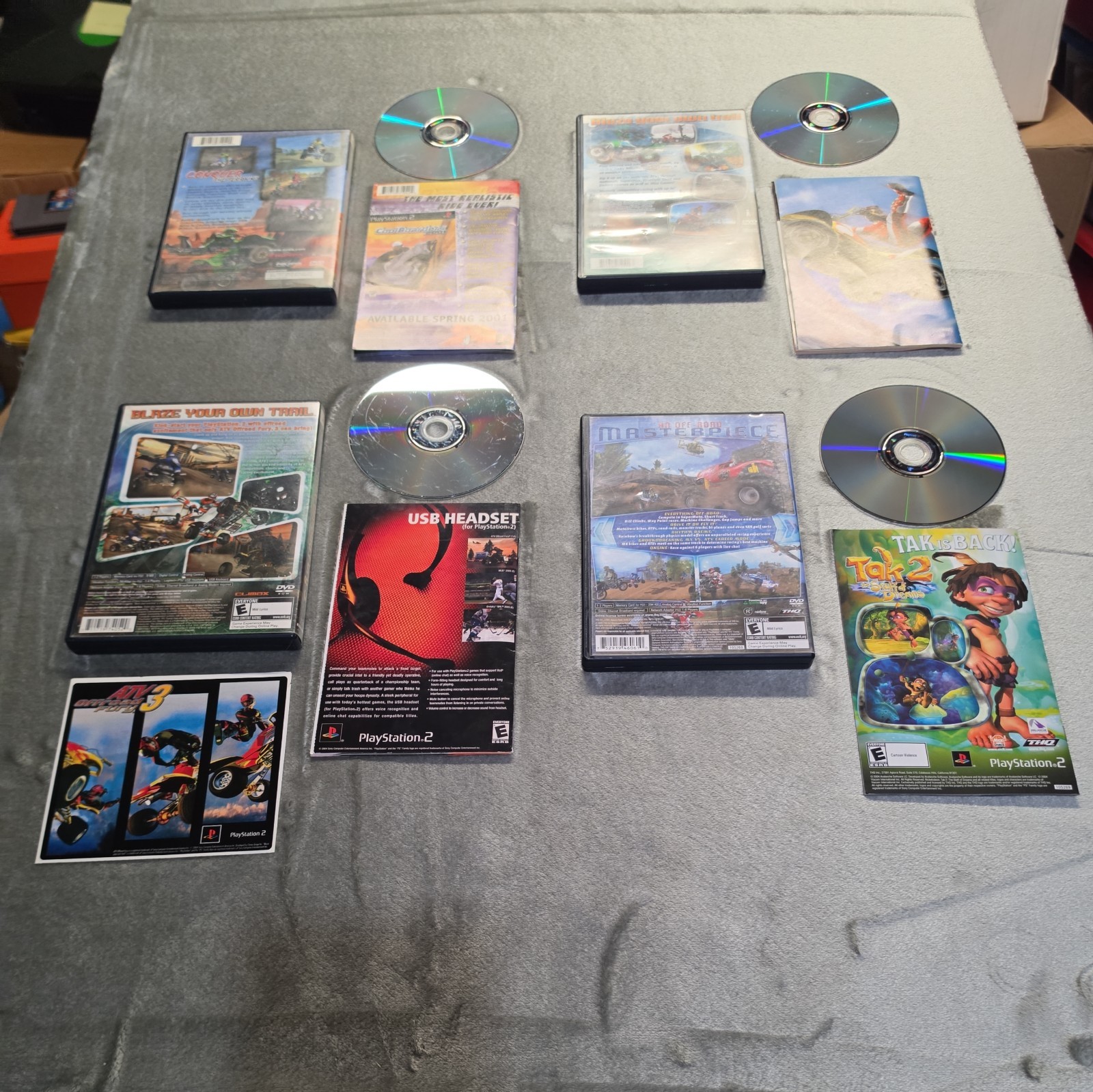 ATV Offroad Fury 1 2 3 & MX vs Lot – PS2 (PlayStation 2) Tested and Complete