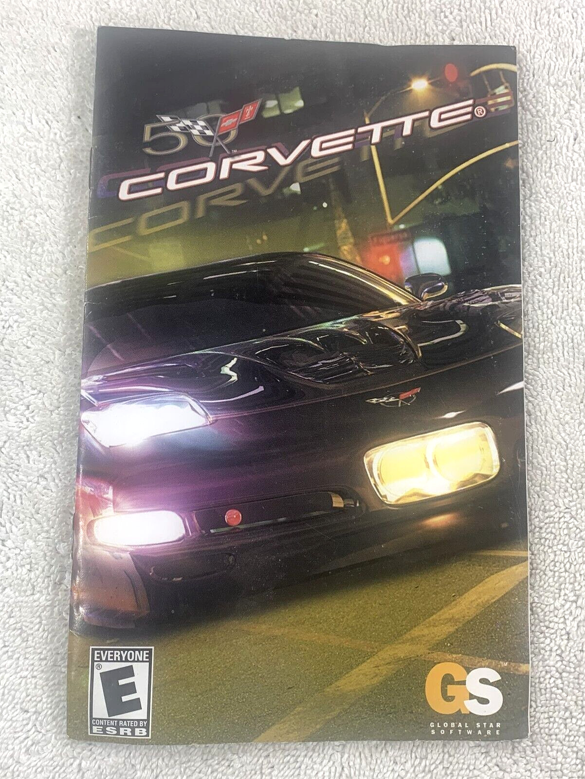 Corvette Game Guide Manual Global Star Software GS