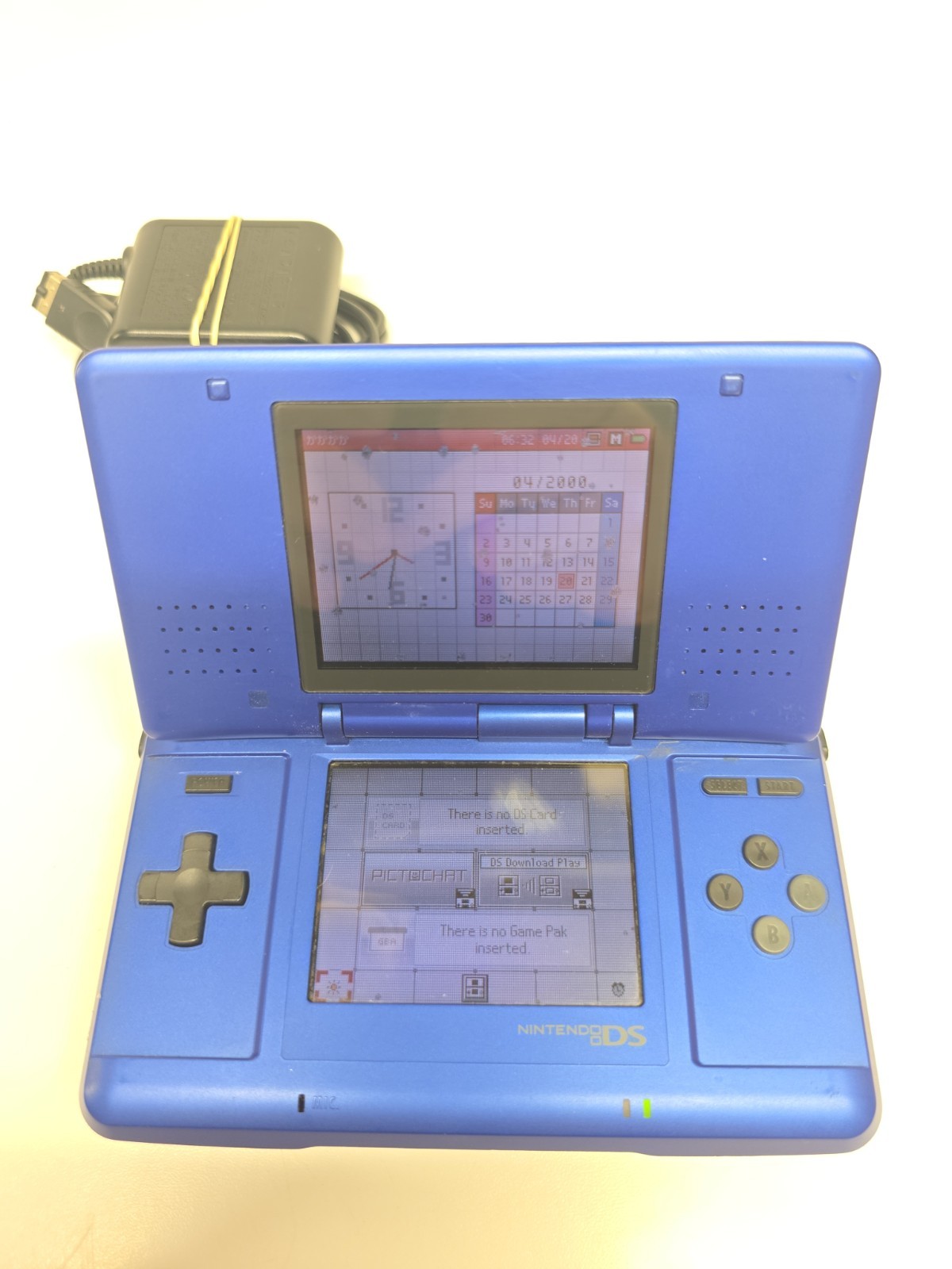 Nintendo DS Model NTR-001 Original Cobalt Blue – Tested And Working Read Descrip