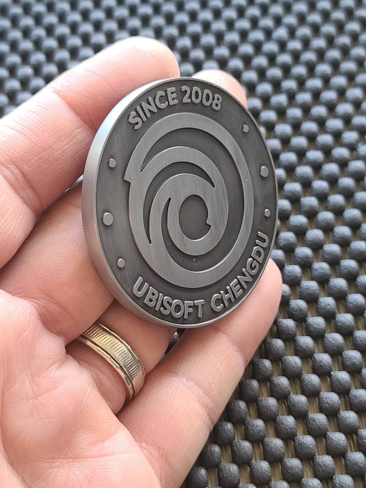 Ubisoft Employee Developer Service Medal Coin 2023 Chengdu China Rare Promo PC