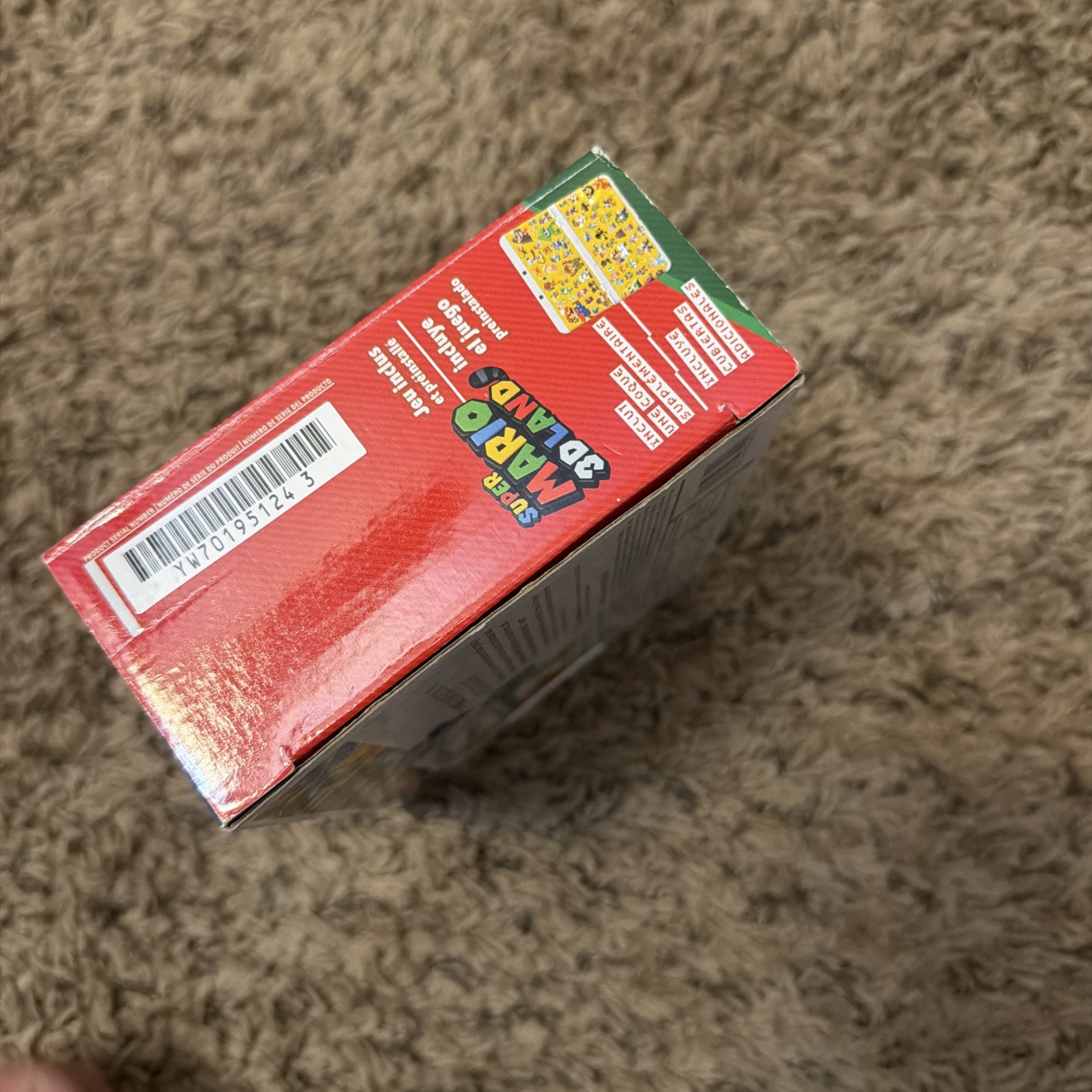 New Nintendo 3DS Super Mario 3D Land Edition Console In Original Box W Plates