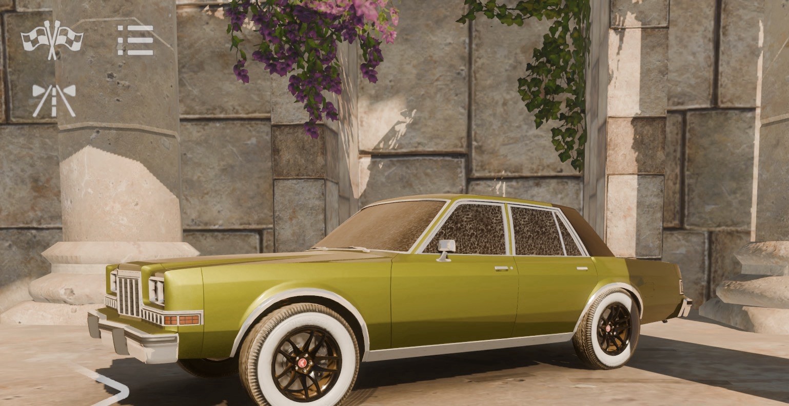 Car Racing/Driving Video Game Screenshots – Multiple Vehicles & Garage Scenes