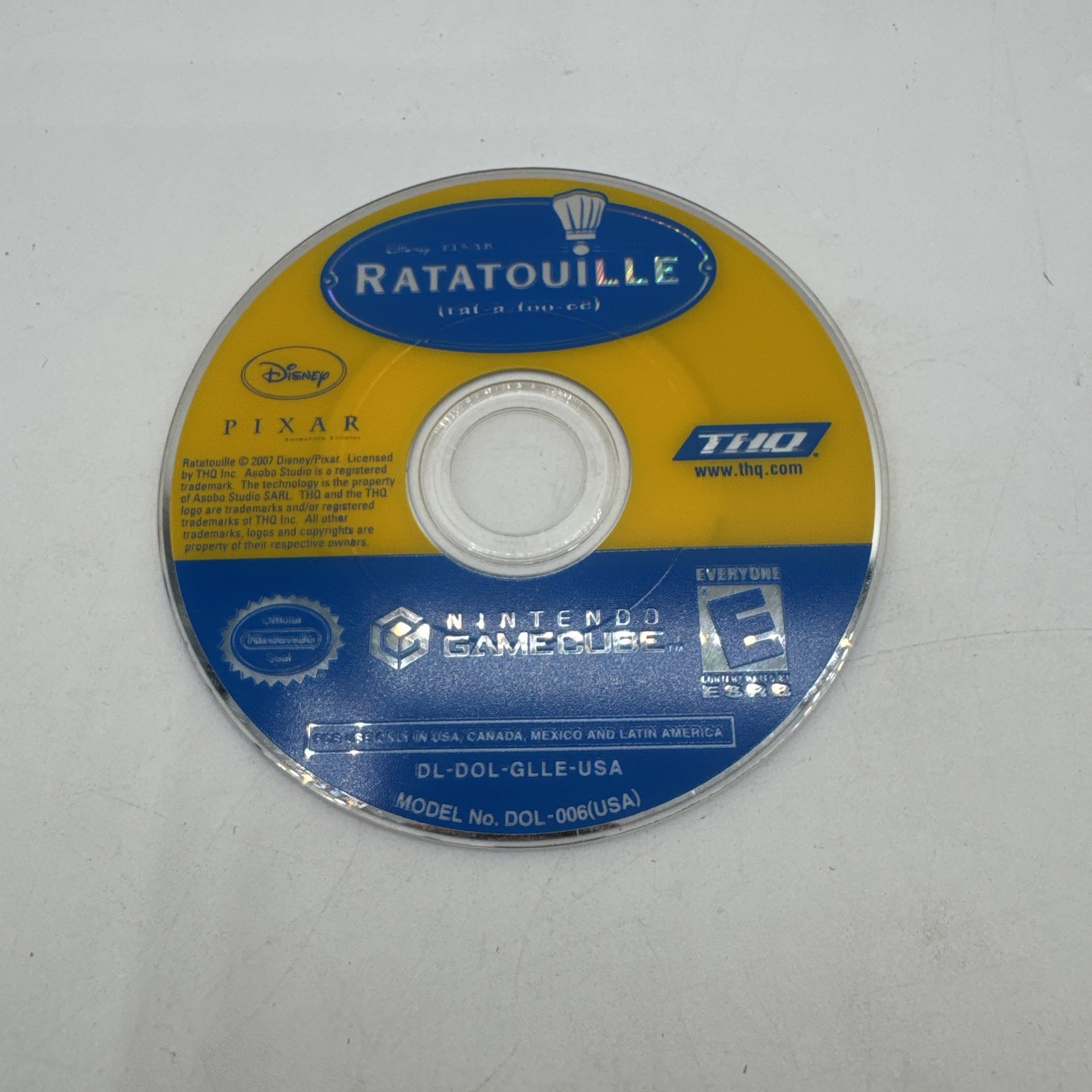 Ratatouille (Nintendo GameCube, 2007) Game Only Tested