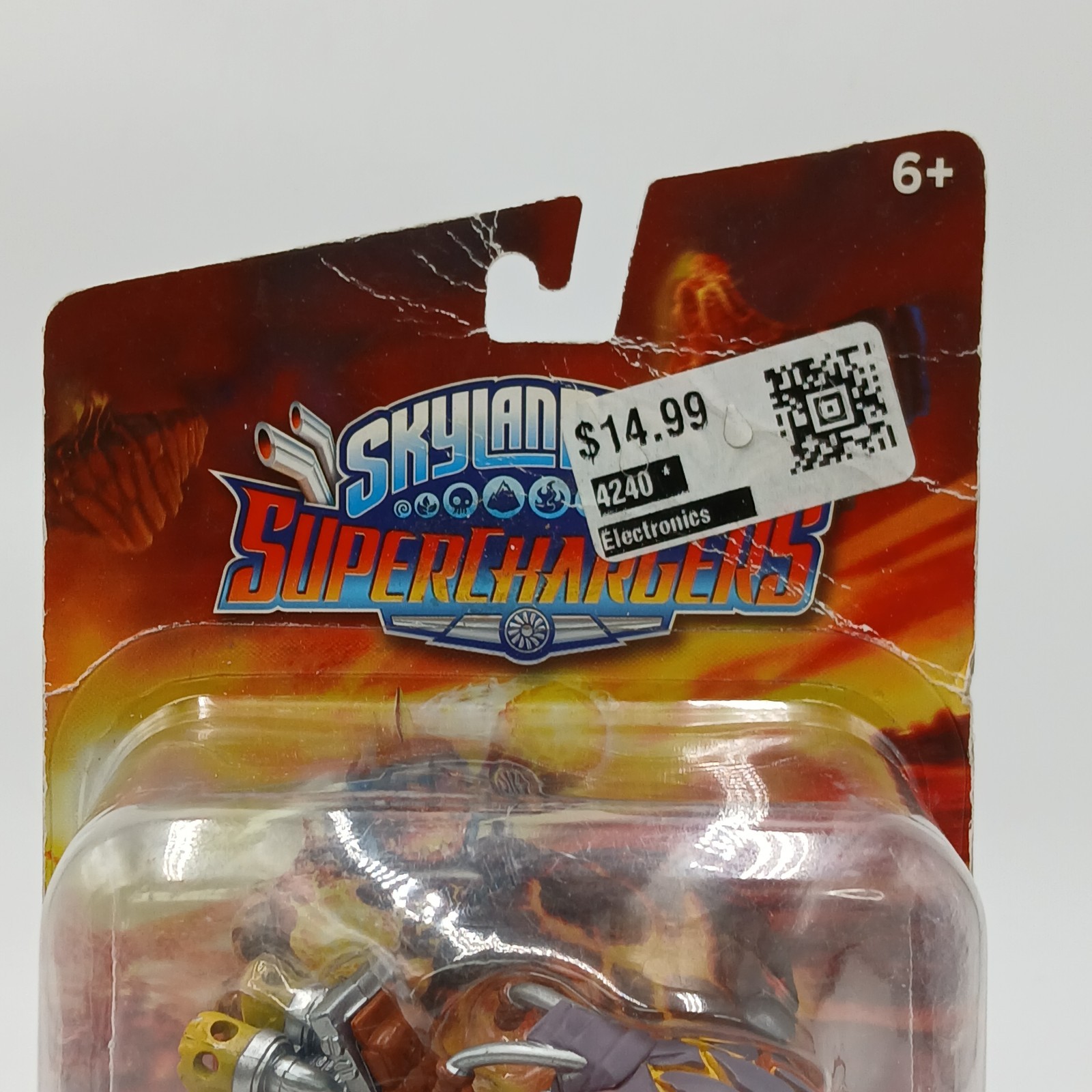 Skylanders SuperChargers Burn Cycle Fire Land Vehicle Toys to Life NOS READ FLAW