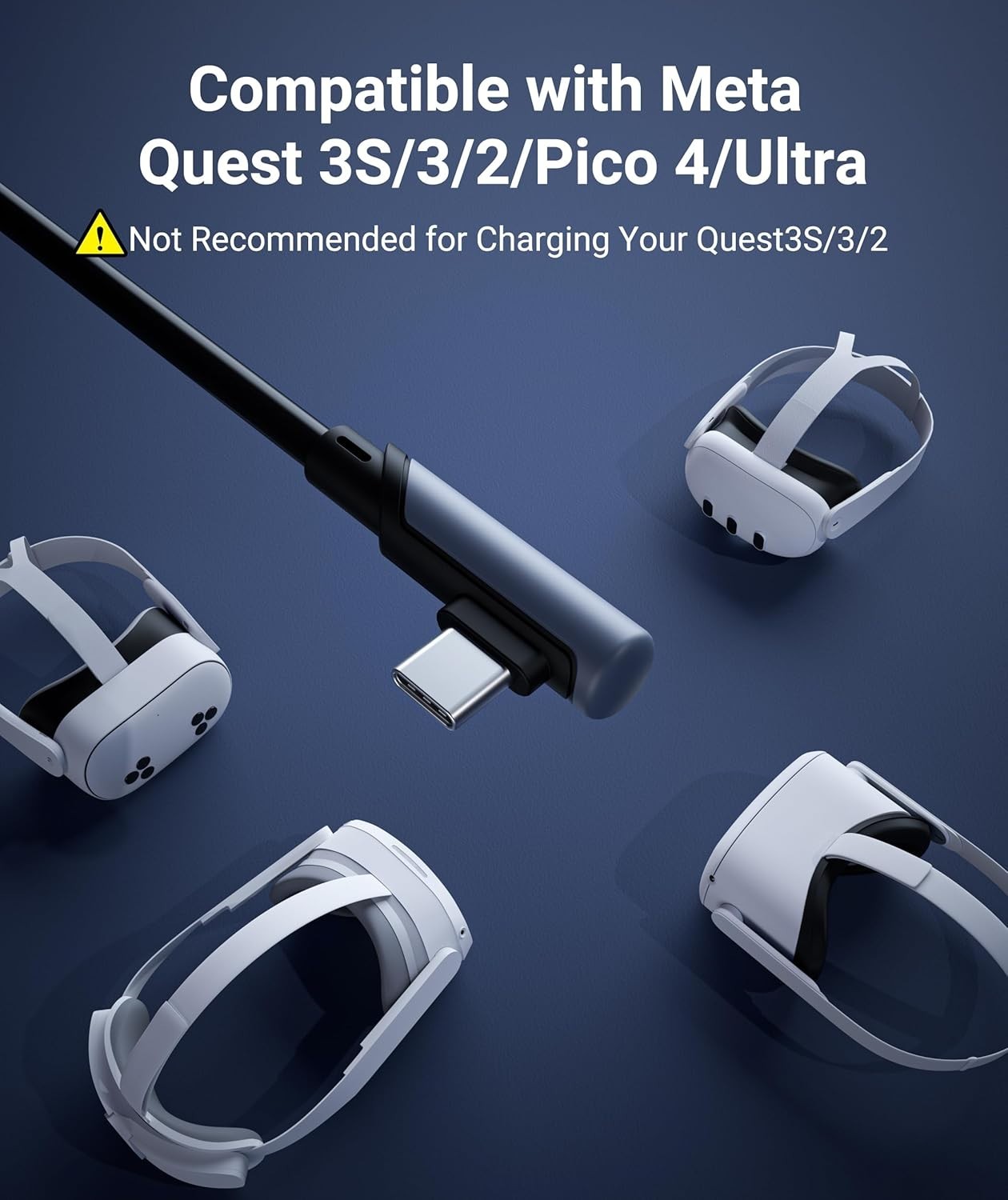 Link Cable 16 FT Compatible with Oculus/Meta Quest 3/Meta Quest 3S, Quest2/Pr…