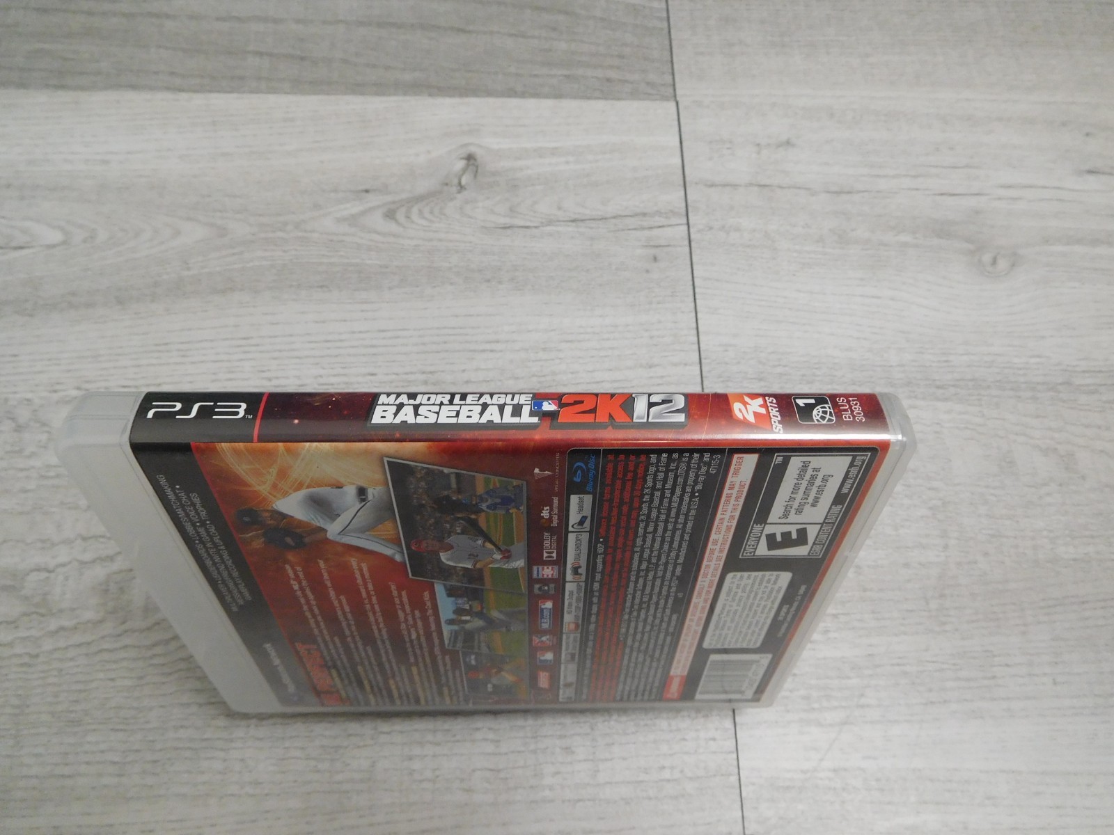 Major League Baseball 2K12 Sony Playstation 3 PS3 2012 CIB Complete Video Game