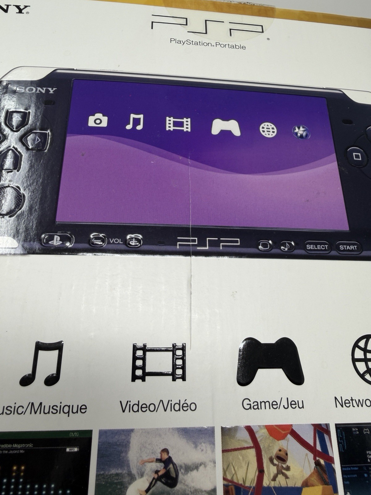 Sony PlayStation Portable PSP Handheld Console PSP-3000 RARE USA (Tested)