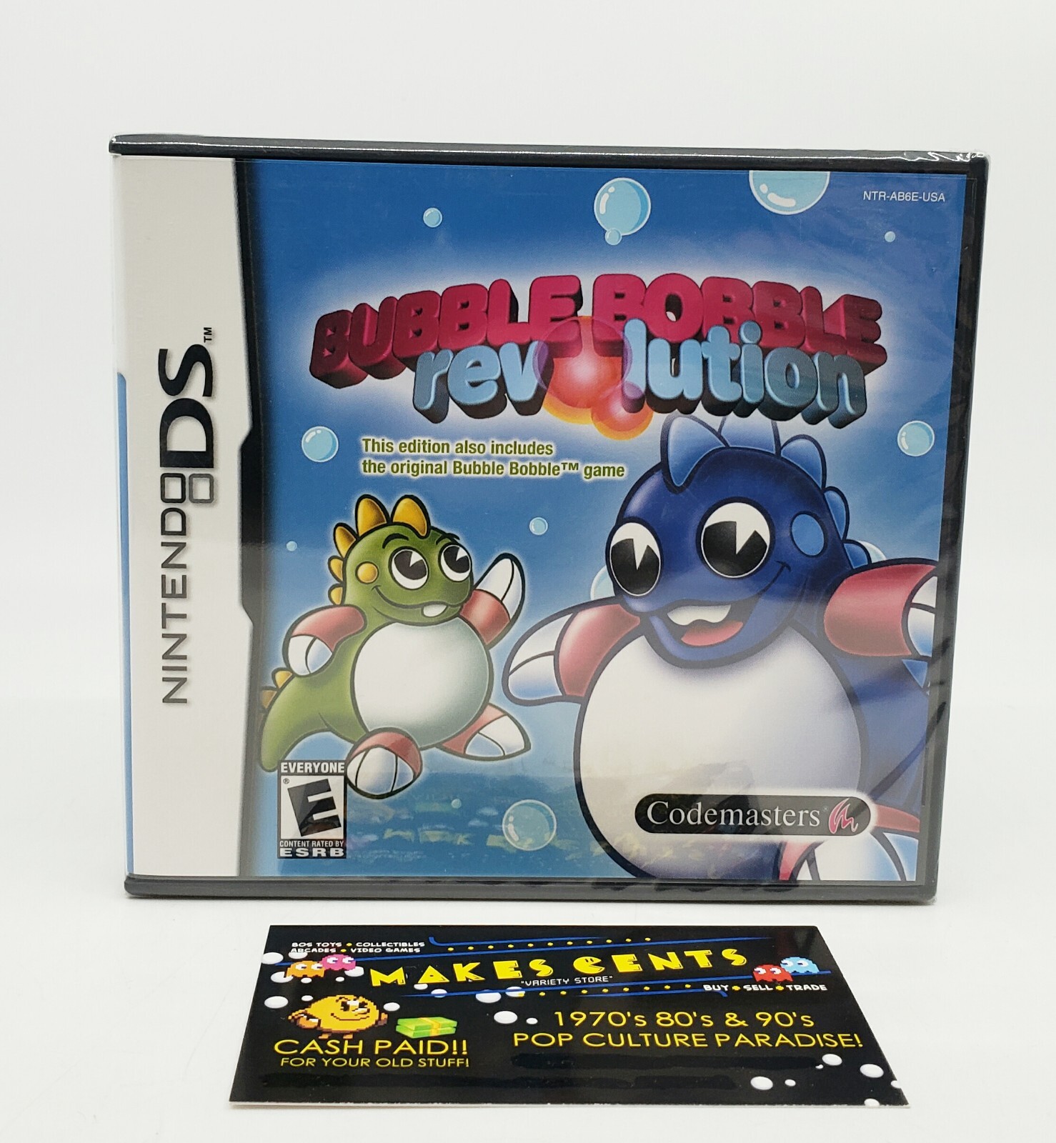 Bubble Bobble Revolution (Nintendo DS, 2005) – BRAND NEW FACTORY SEALED!