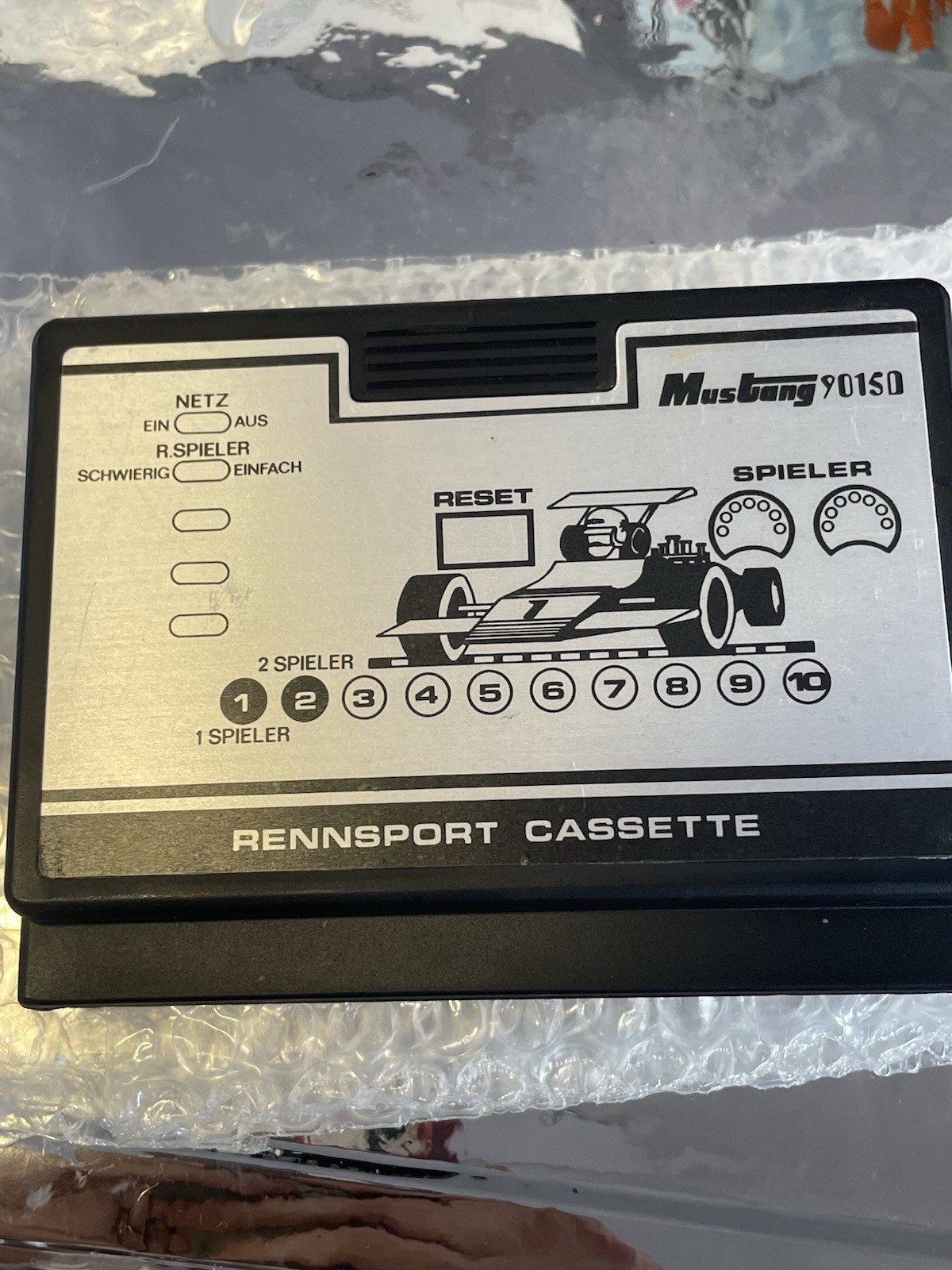 Mustang 9015 Original Packaging CIB Sanwa 2 Modules Original Packaging CIB Retro Pong Console Excellent Condition 70s