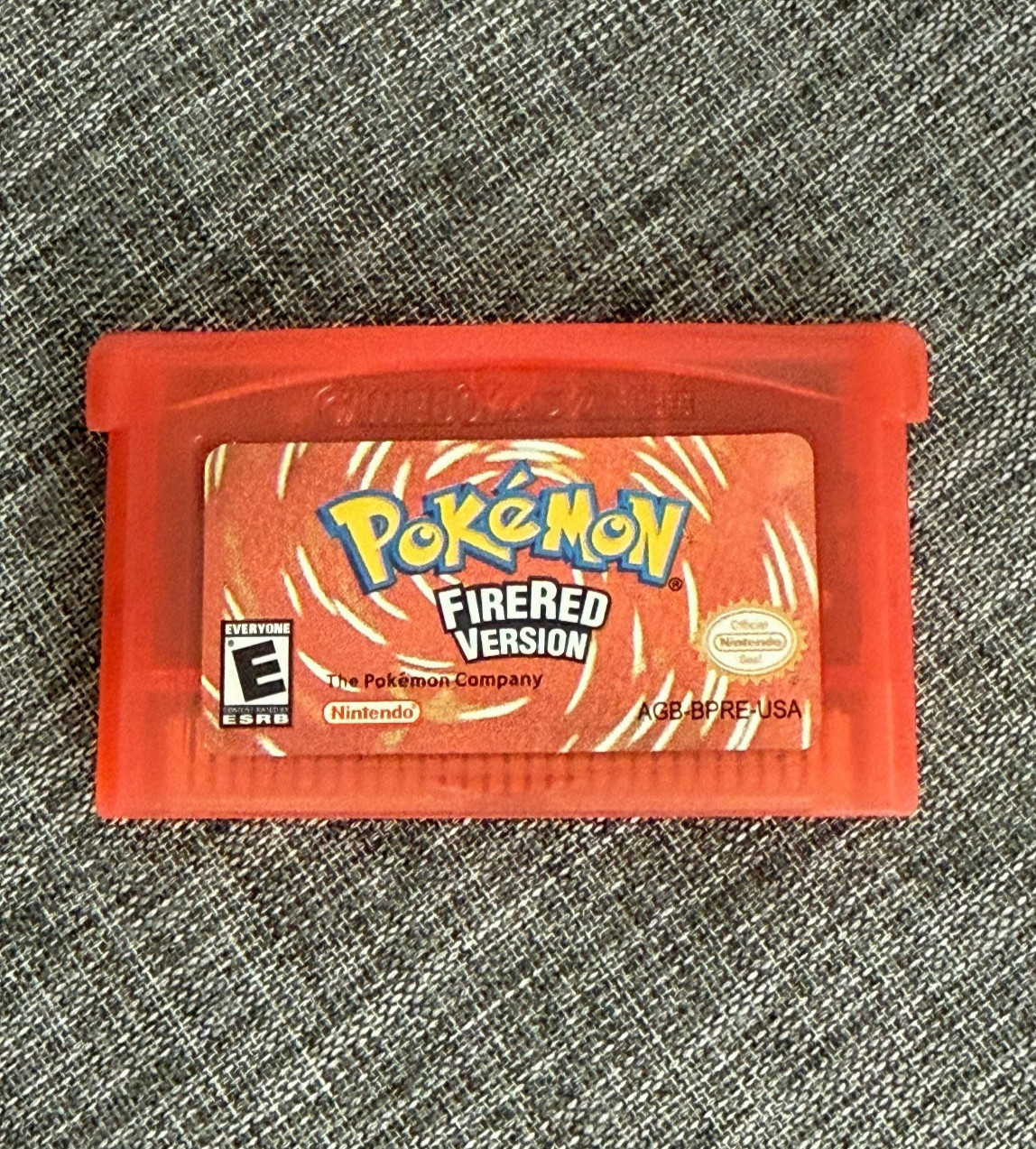 Pokemon Fire Red Version Cartridge for Game Boy Advance (GBA) – Tested & Saves!