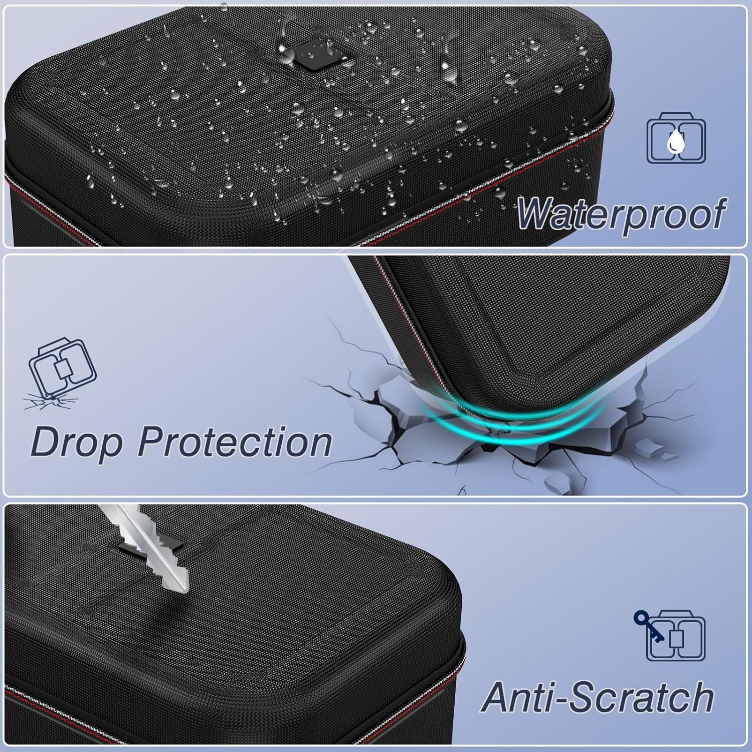 HSTOP Carrying Case for ROG Ally Large Storage Capacity Protective Travel Case