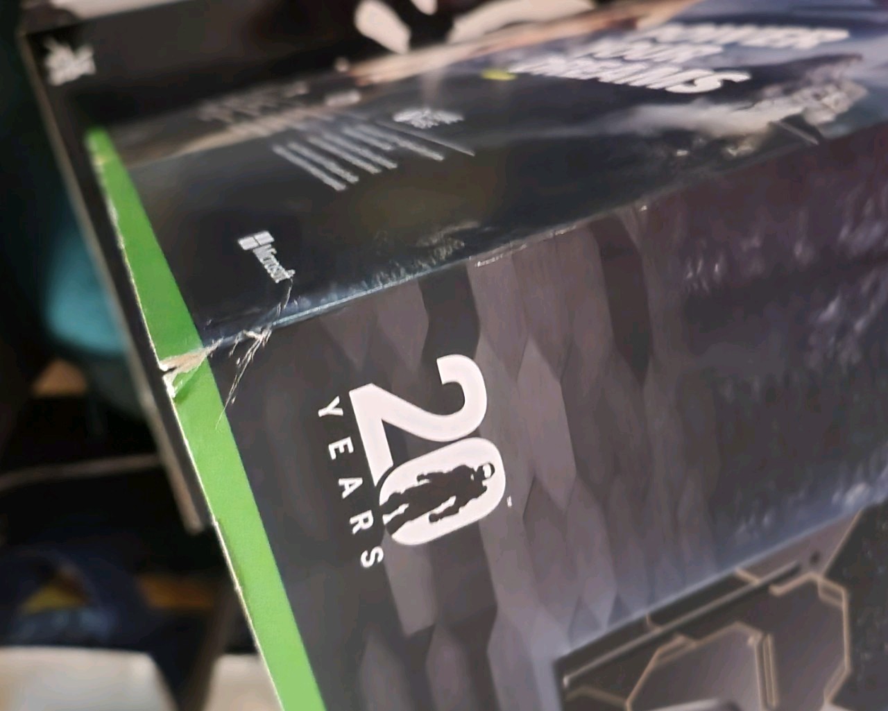 Xbox Series X Halo Infinite Limited Edition Console Box w Styrofoam inserts Only