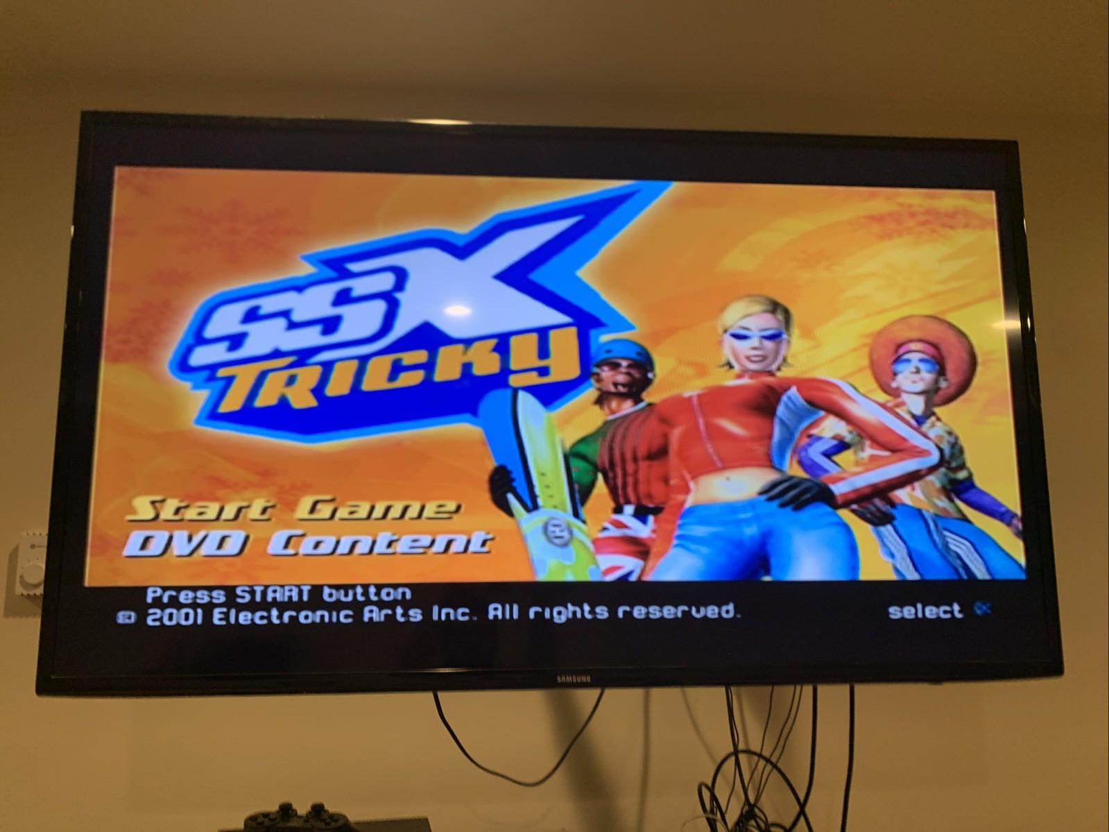 SSX Tricky (Sony PlayStation 2 PS2, 2001) Disc Only Tested Works! Black Label