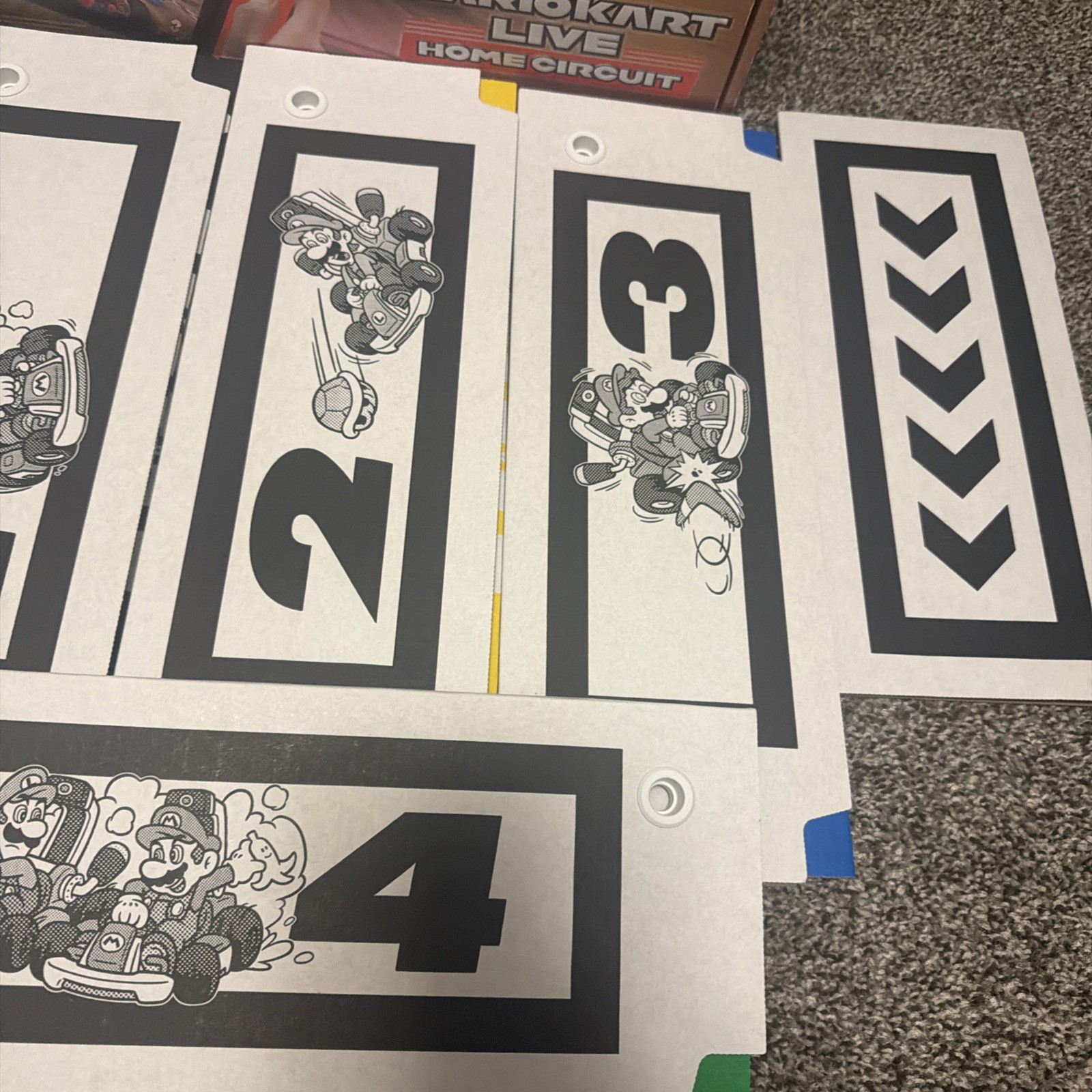 Mario Kart Live: Home Circuit -Mario Set – All Items Included