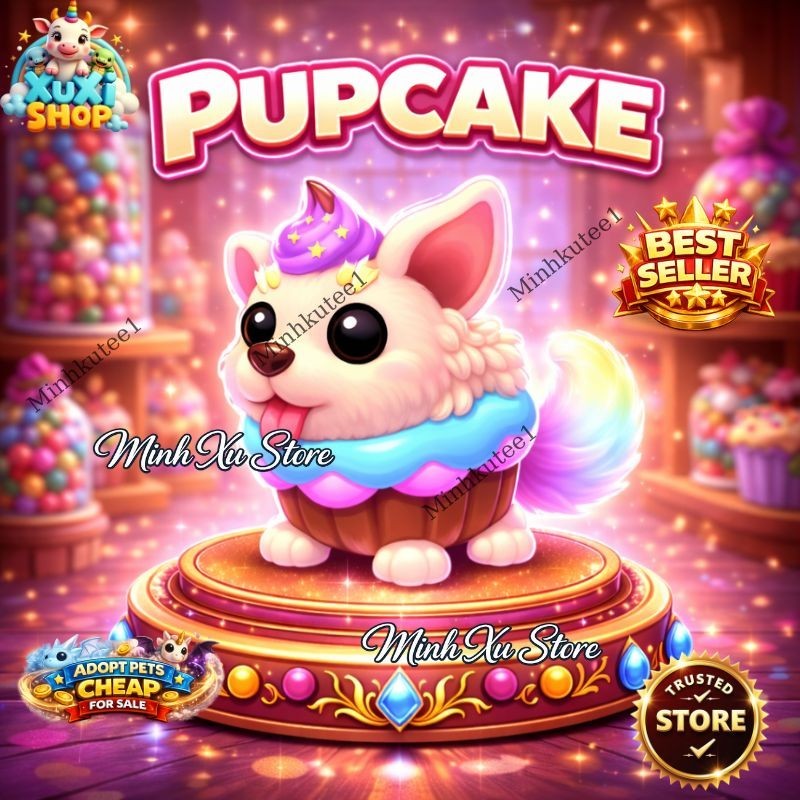 ✨ Pupcake | MFR /NFR/Normal/Meega/Neoon Adopt M1e Pet Combo Cheap For Sale