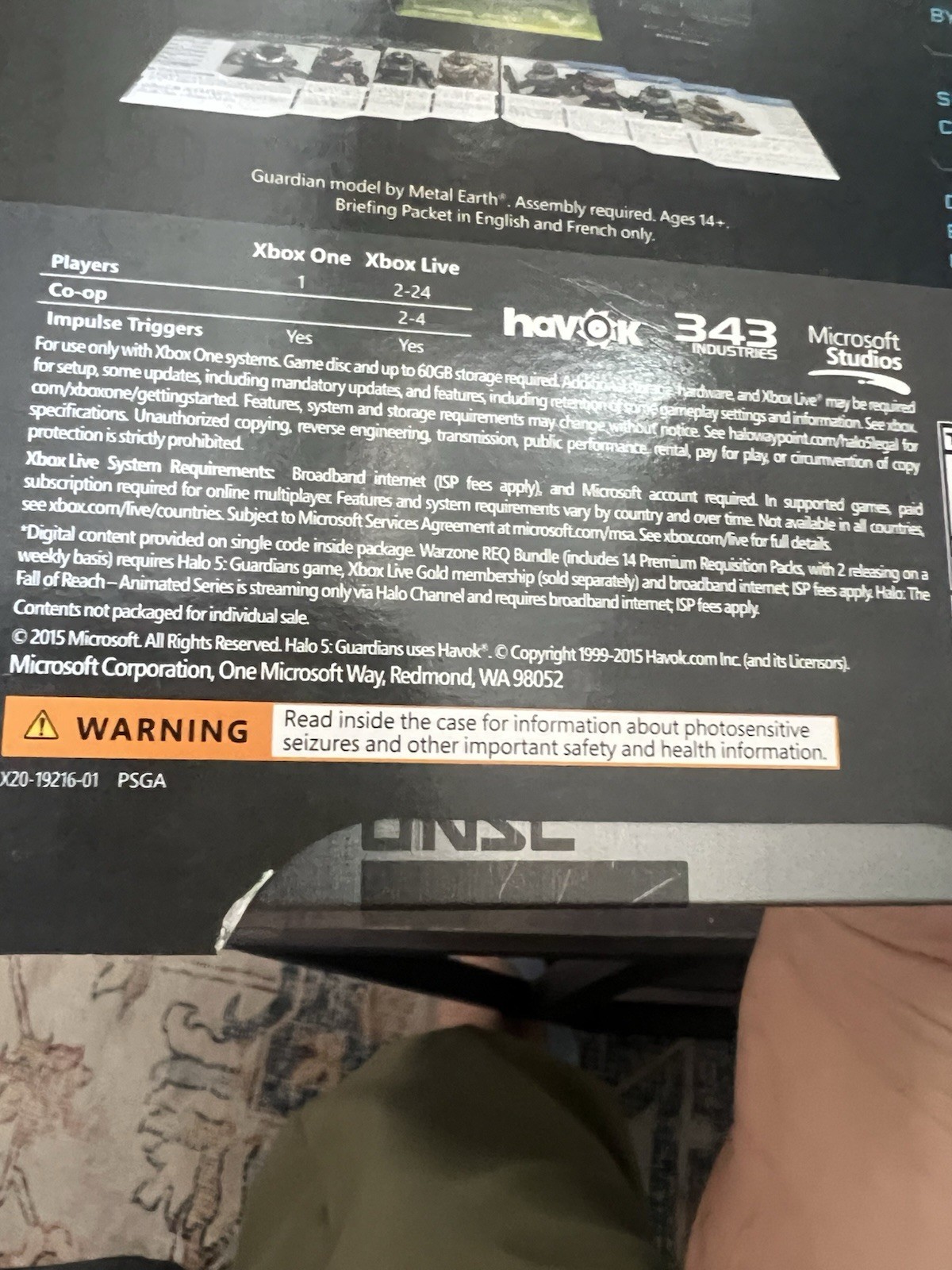 Halo Reach Limited Edition – Microsoft Xbox 360(package Inside Is Still Sealed)