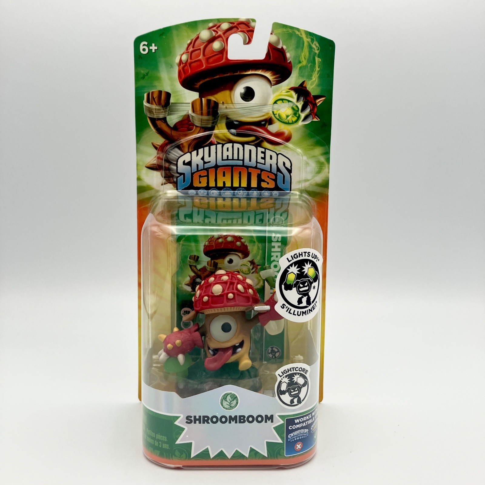 Skylanders Giants Shroomboom Lightcore Figure NIB Activision NEW SEALED