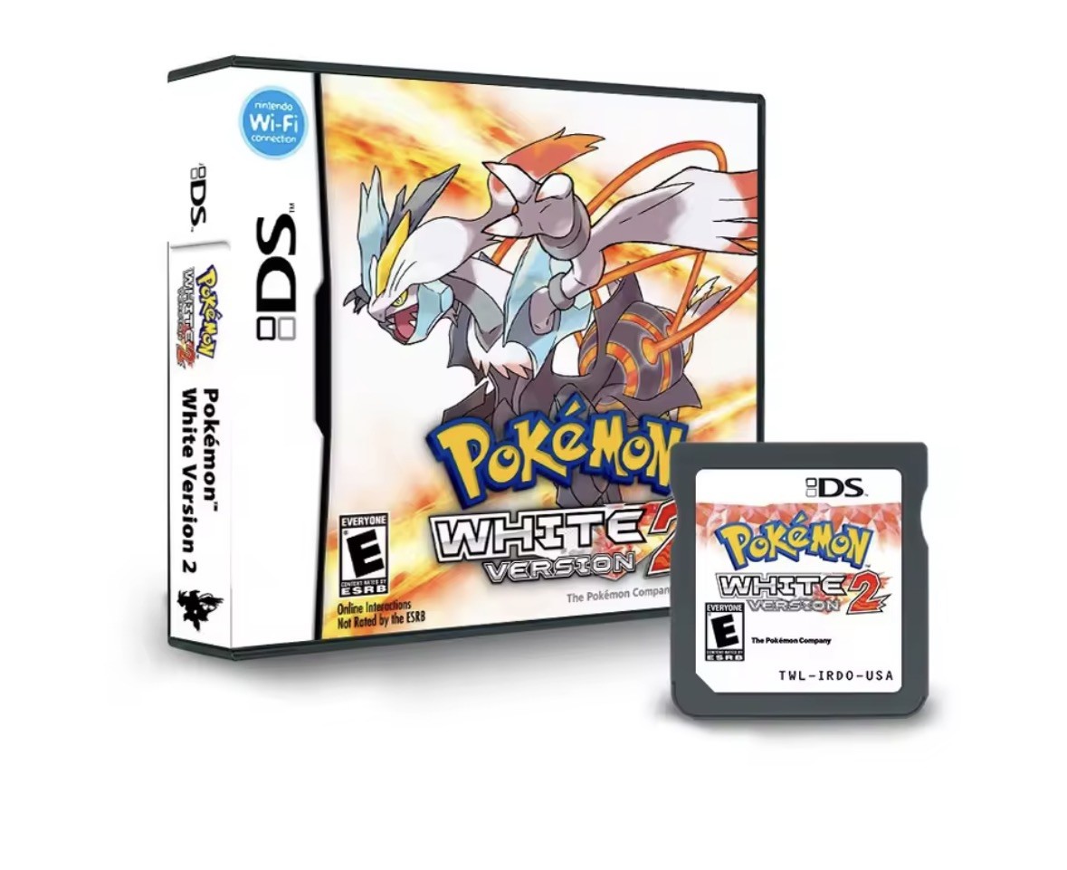 Pokemon White 2 Nintendo DS w/ Case CIB (SD CARD GAME)