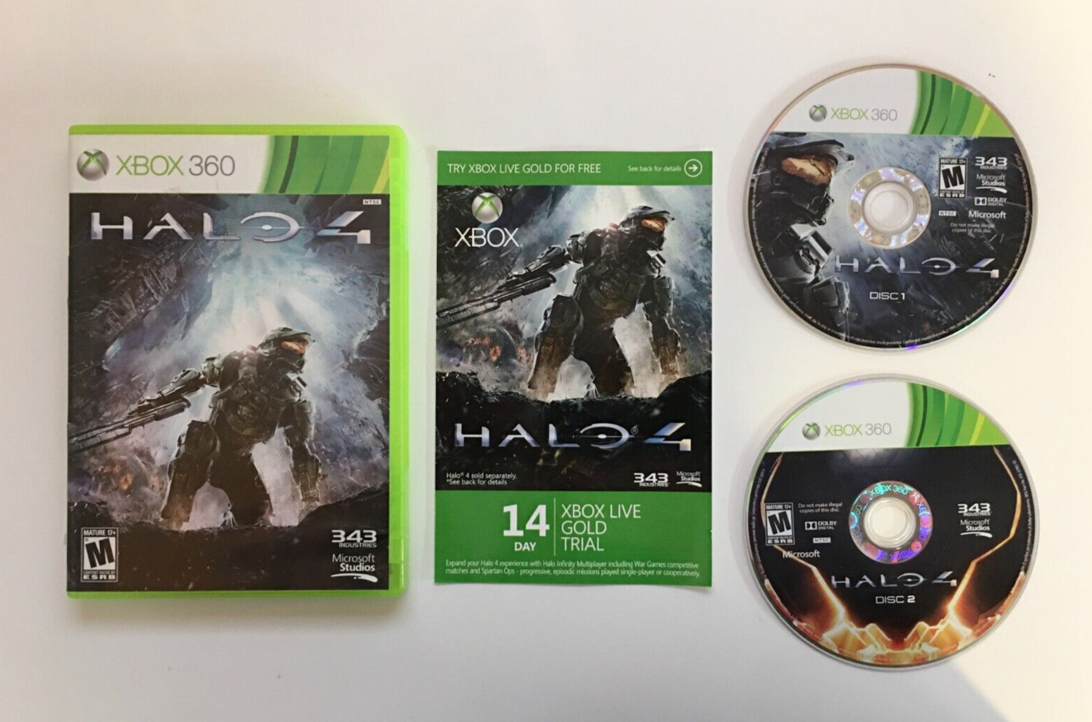 Halo 4 (Microsoft Xbox 360, 2012) 343 Industries / Microsoft Studios – Tested