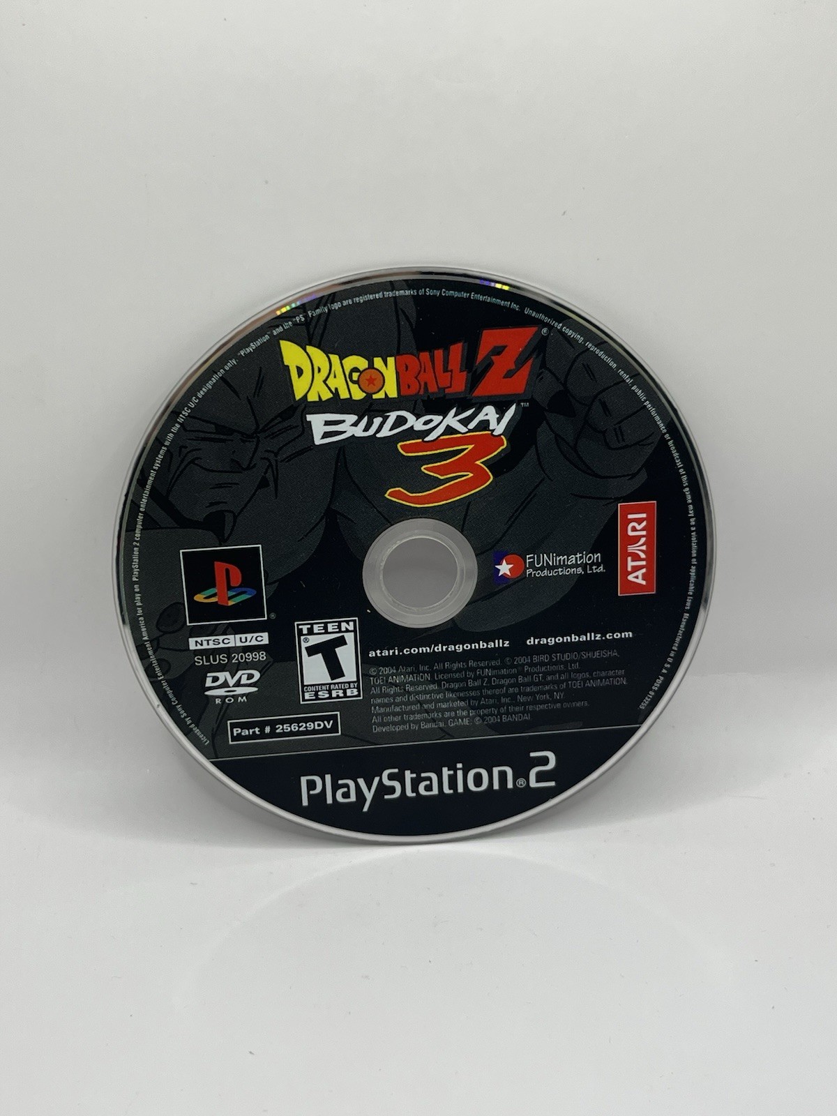 Dragon Ball Z Budokai 3 PlayStation 2 PS2 2004 Disc Only GameStop Case