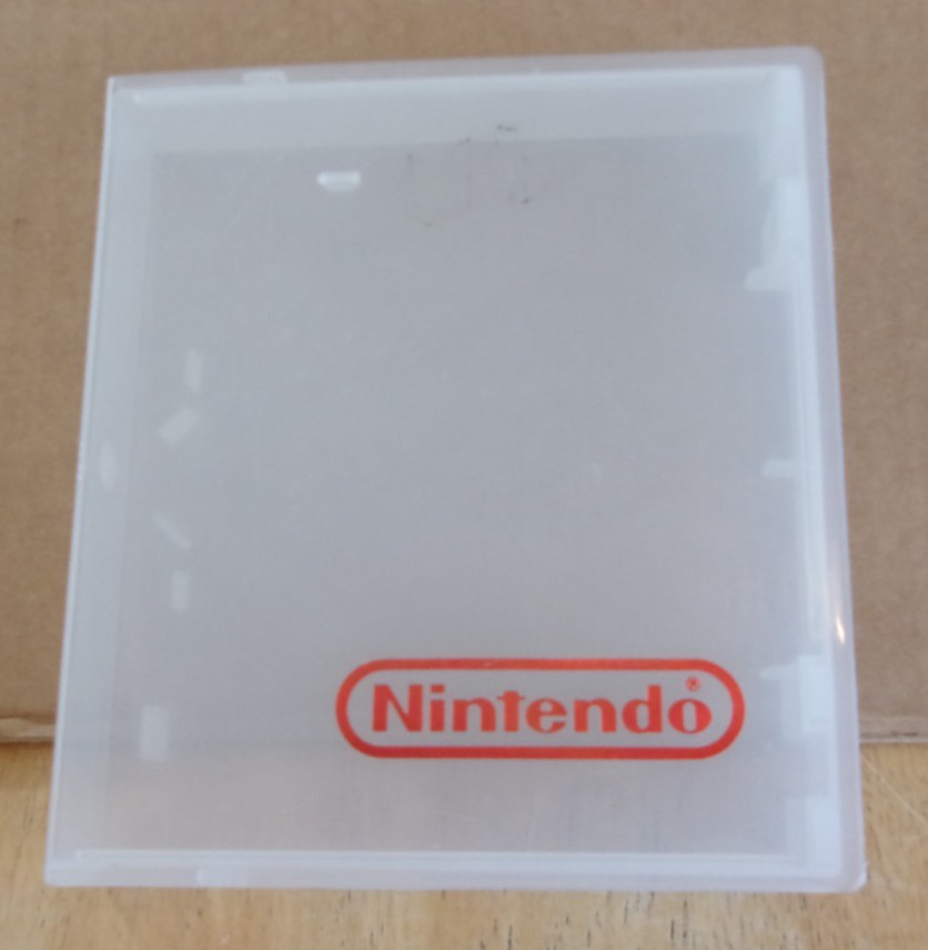 Used Vintage Lot of 2 Original Nintendo Clamshell Case Clear Free Shipping!