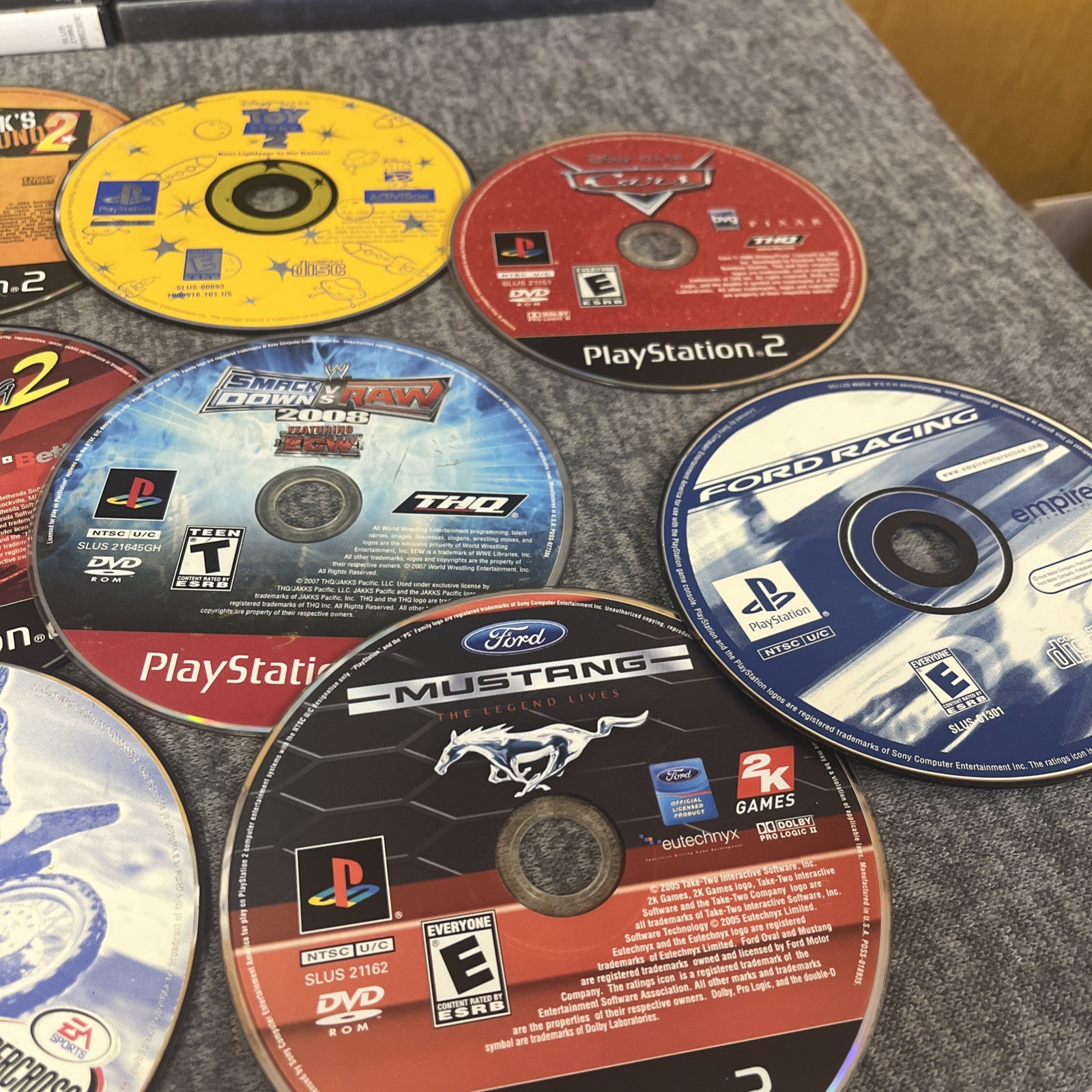 PS2 Game Lot 35 Games – Untested – Most Will Need Resurfacing Jobs Done