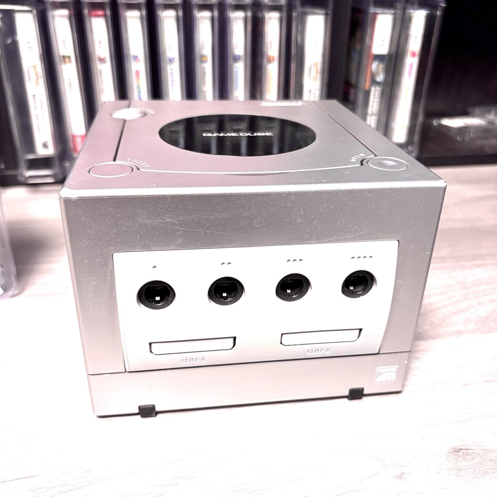 Platinum Nintendo GameCube Console Bundle System w New Controller & Hookups 1