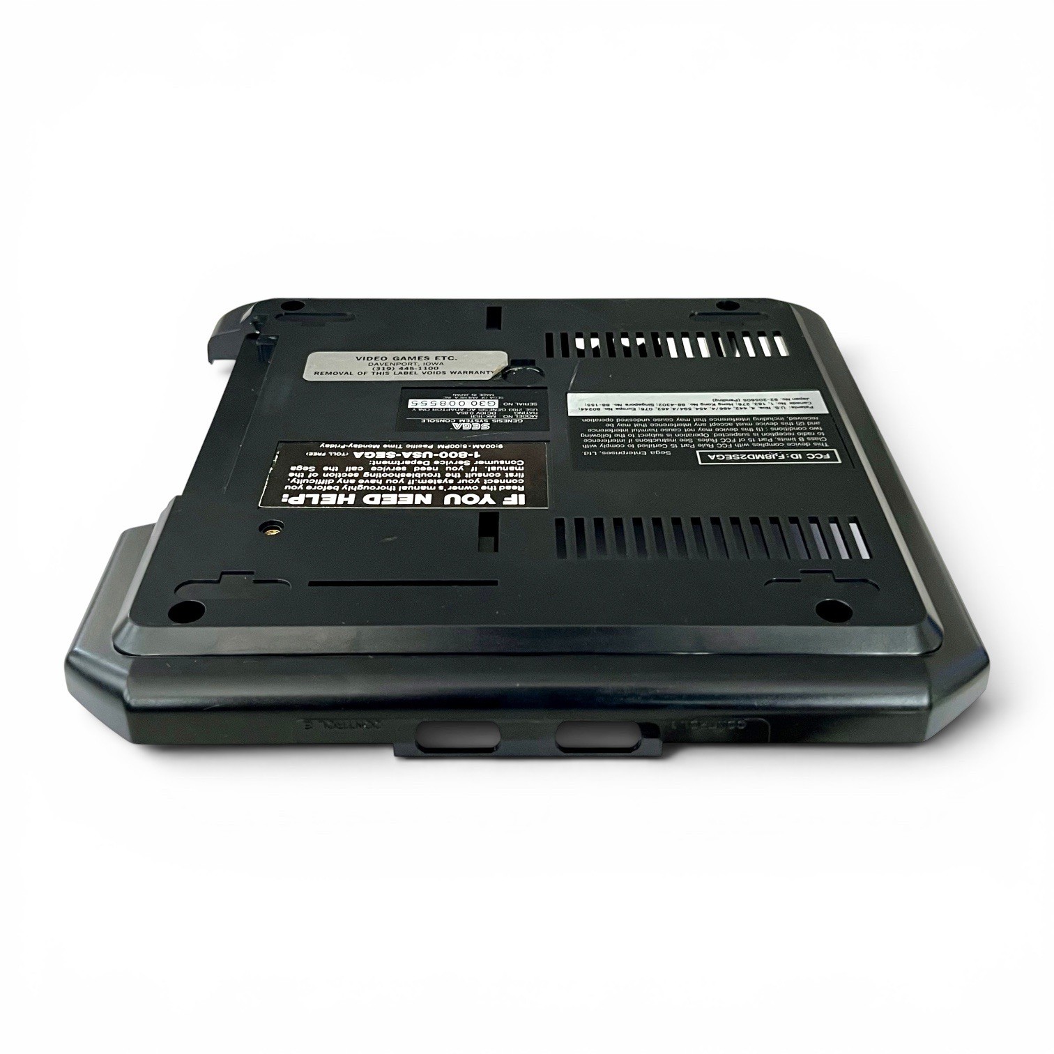 OEM Bottom Case Housing Shell Original SEGA Genesis Model 2 MK-1631 Console Part