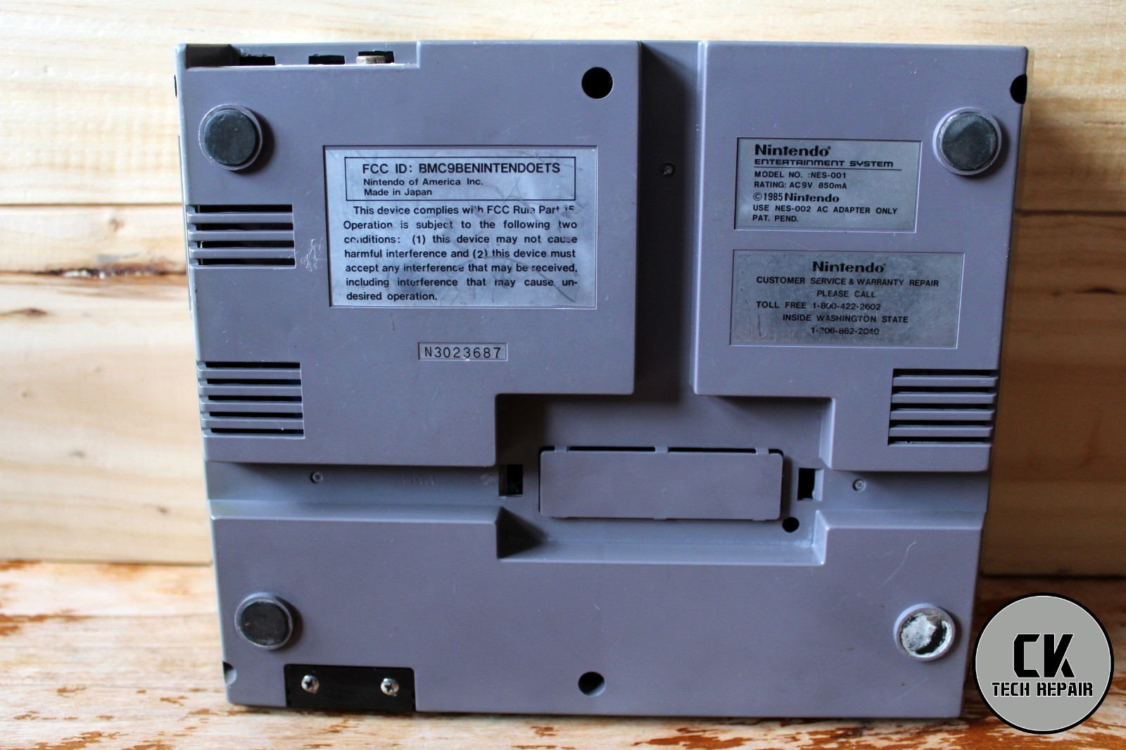 Nintendo NES Bundle with 2 Controllers, Cables – Deep Cleaned, Tested, Works