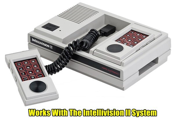 AC Adapter W/ LED + 6Ft GOLD Cable + GOLD RF TV Adapter for Intellivision II NEW
