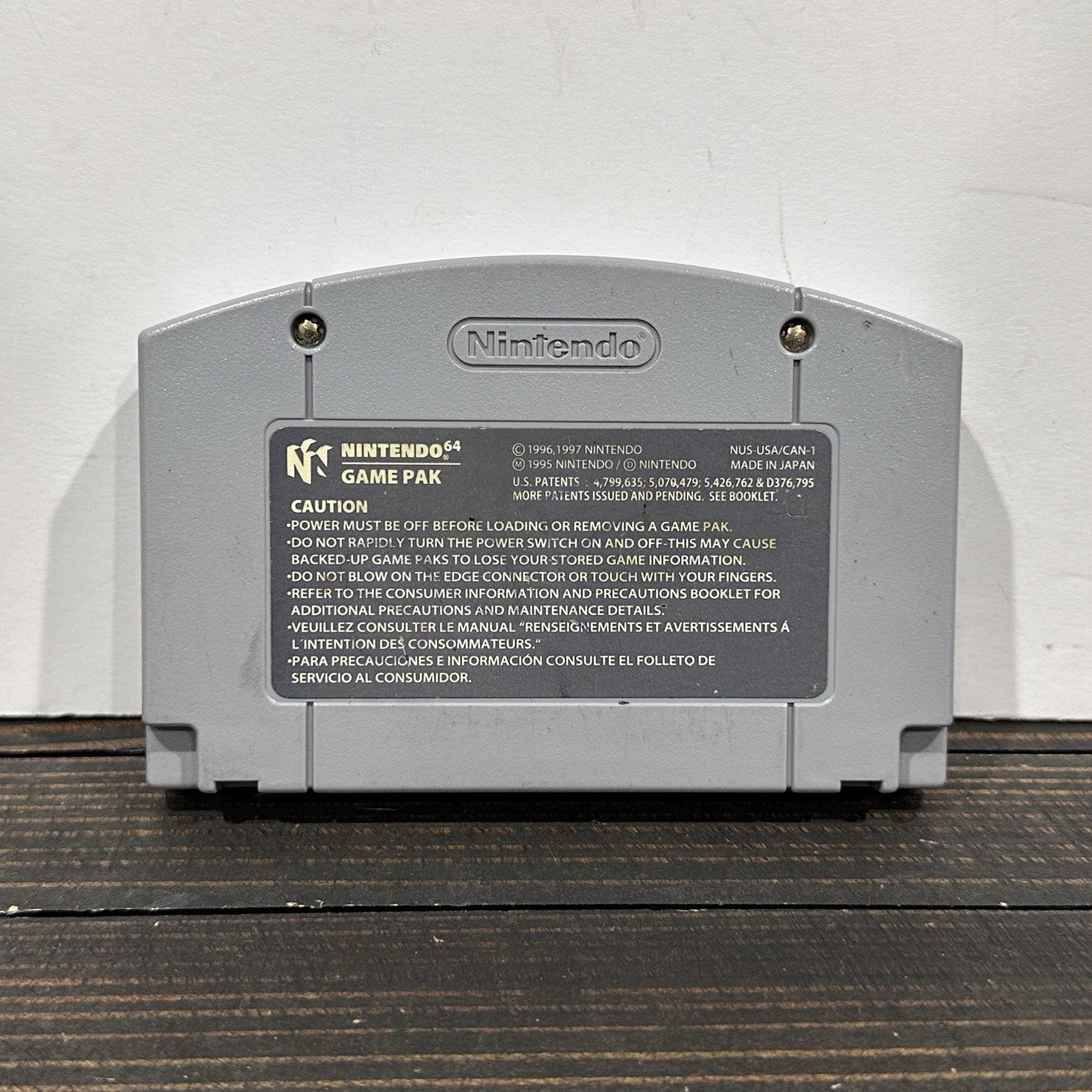 Mario Party 1 N64 Nintendo 64 Authentic Cartridge Only Tested
