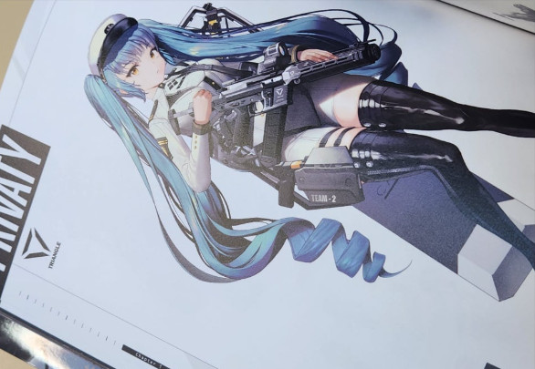 Goddess of Victory NIKKE Official Art Book Limited Korea Acrylic Plate Bonus