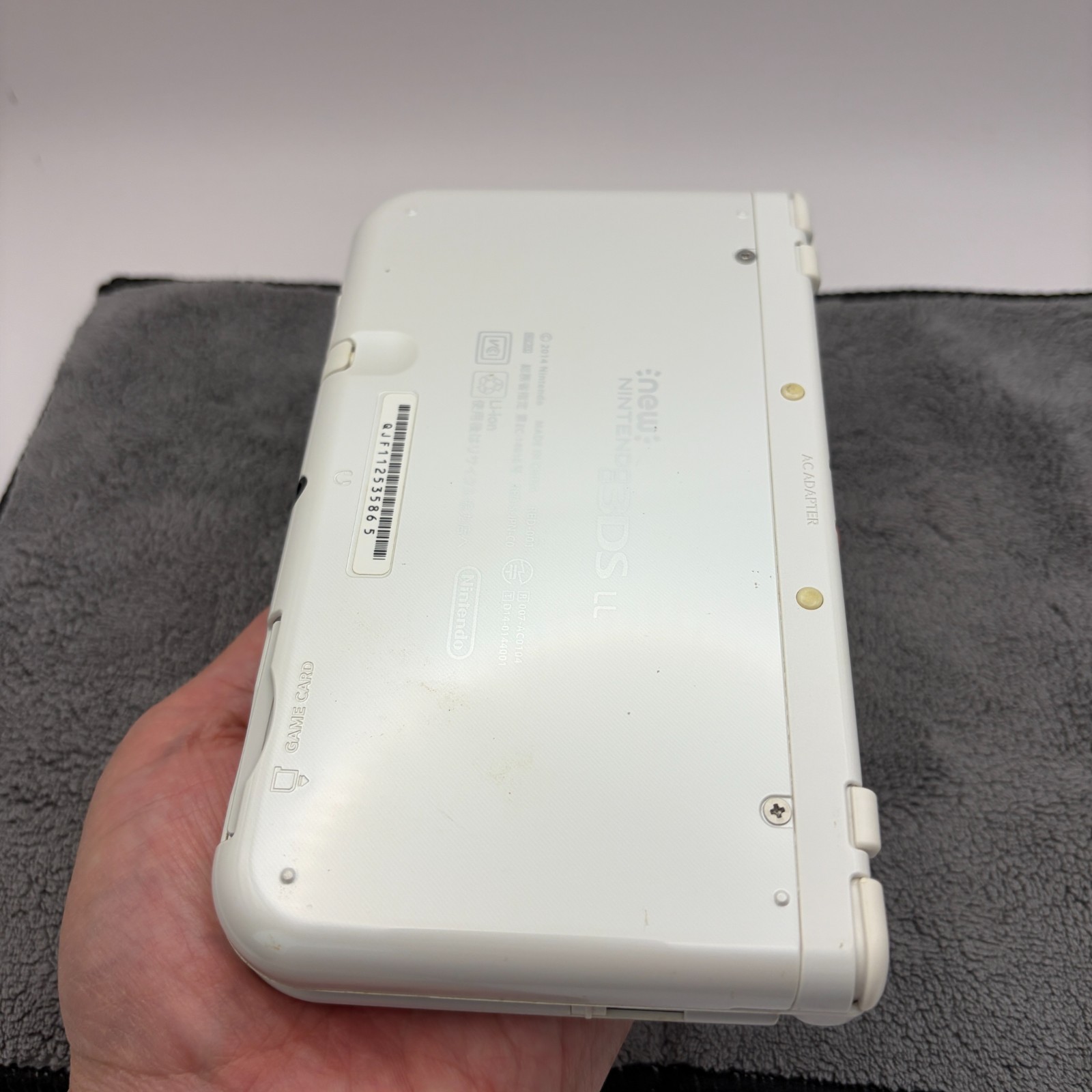 【Excellent5】Dual IPS NEW Nintendo – white rare 3DS LL XL Gmae Console From Japan