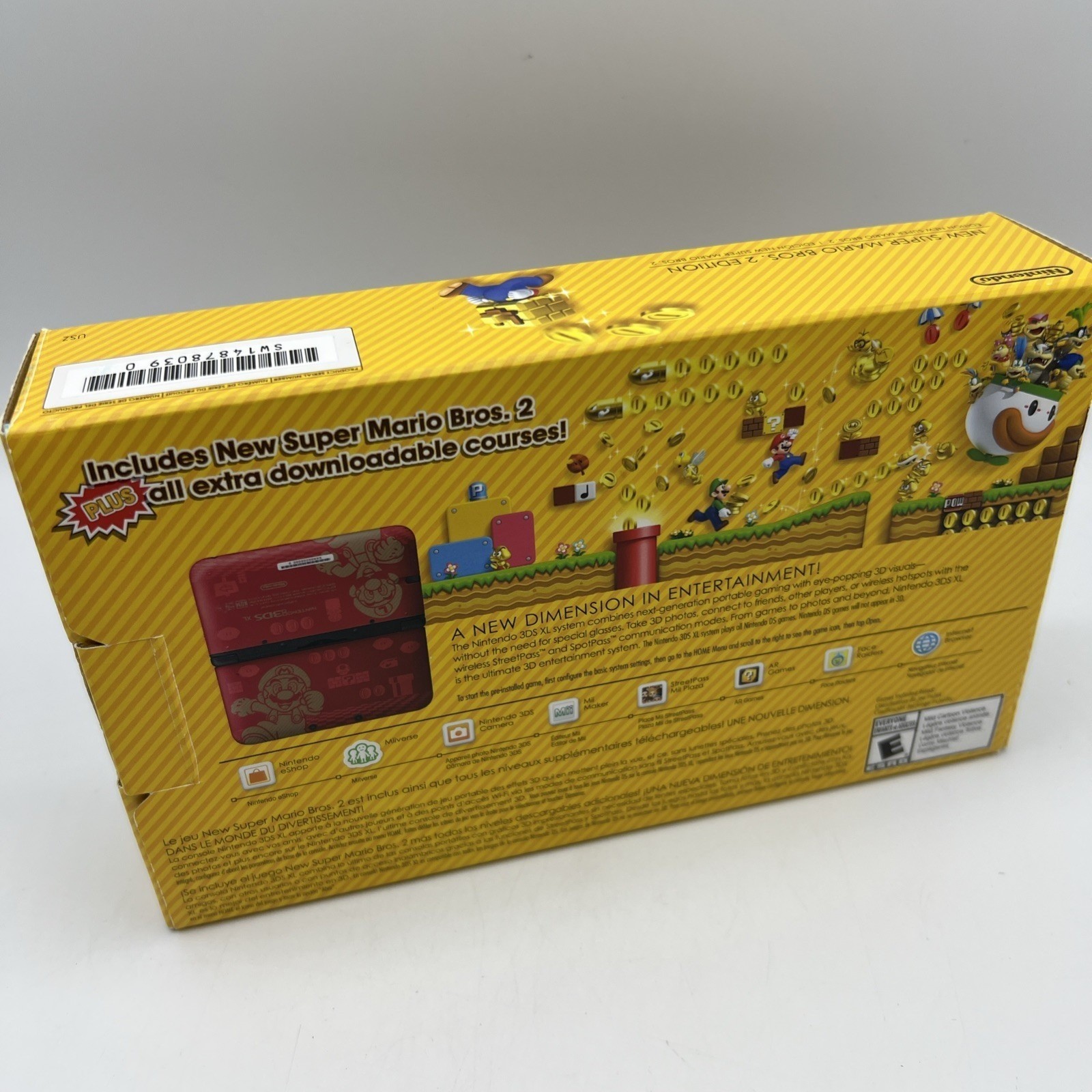 Nintendo 3DS XL Limited Edition 1GB Red Handheld System
