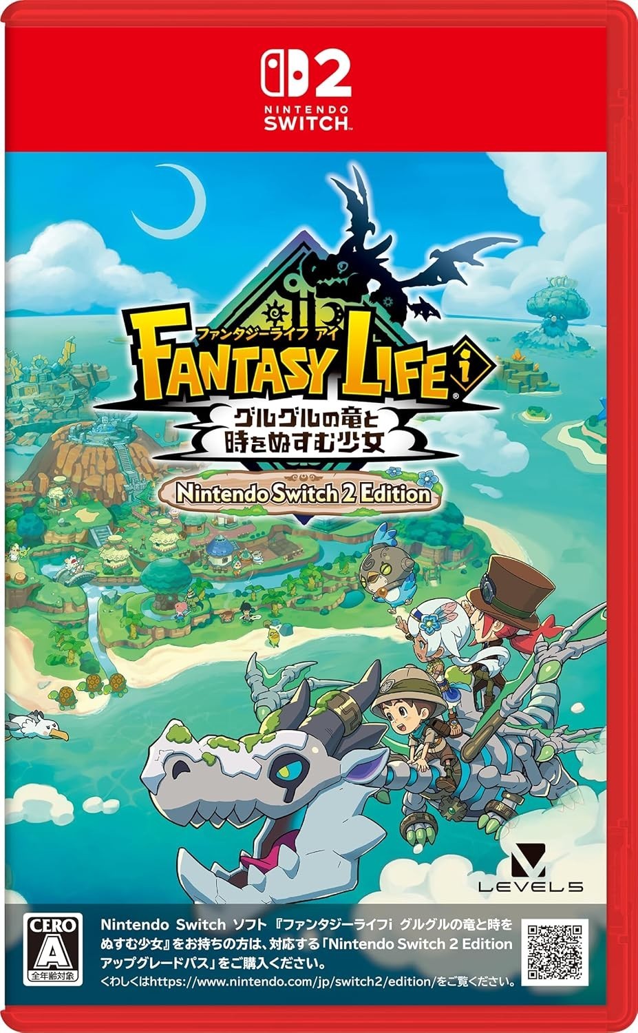 Nintendo Switch 2 Fantasy Life i The Girl Who Steals Time Game Multilingual 2025