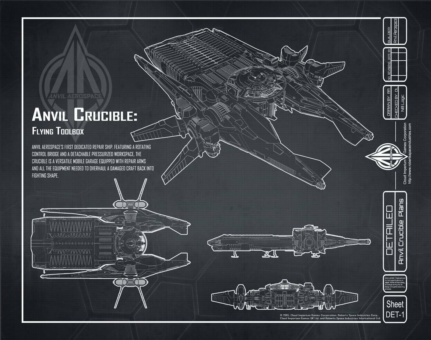 Star Citizen – ANVIL CRUCIBLE – UPGRADE – (CCU)
