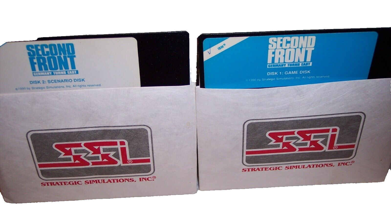Second Front Germany Turns East (1990. PC) SSI Boxed
