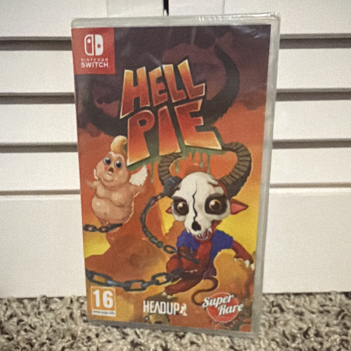 Headup Hell Pie Video Game Nintendo Switch PEGI 16 PAL Region Code