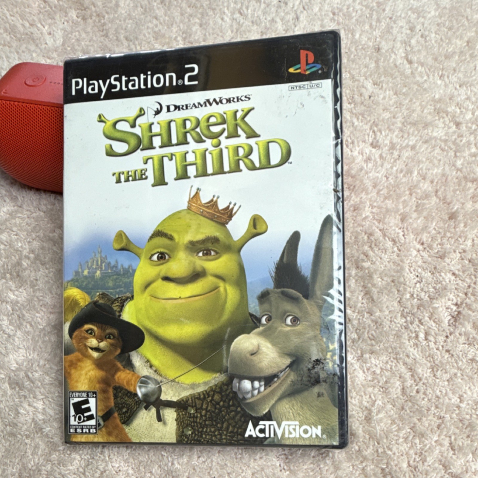 Activision Shrek the Third PlayStation 2 DVD Keep Case with Original Box Art