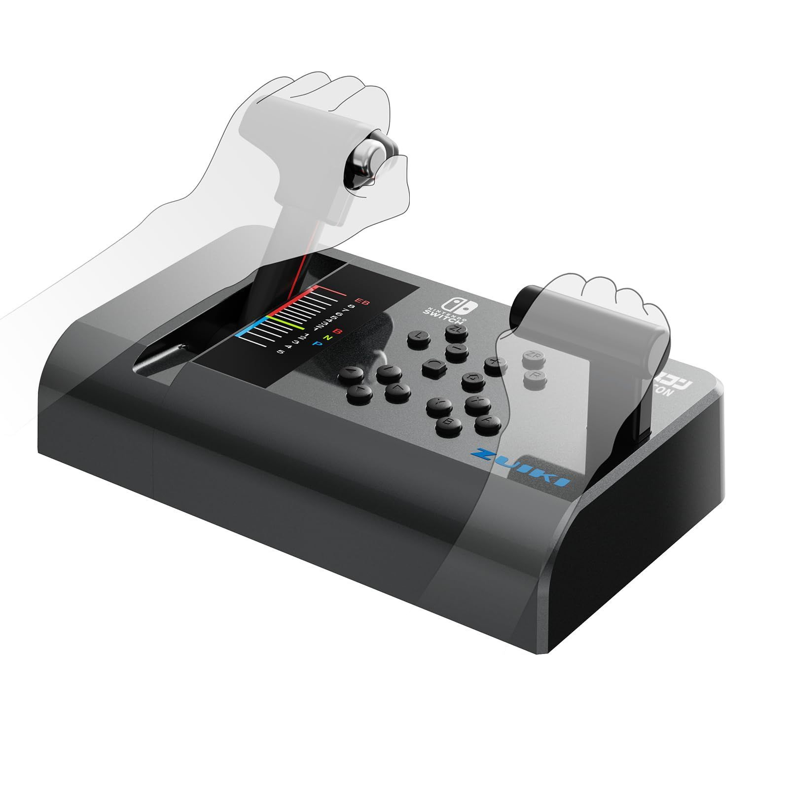 ZUIKI MASCON Controller GO By Train Densha De GO NINTENDO Switch Black NEW