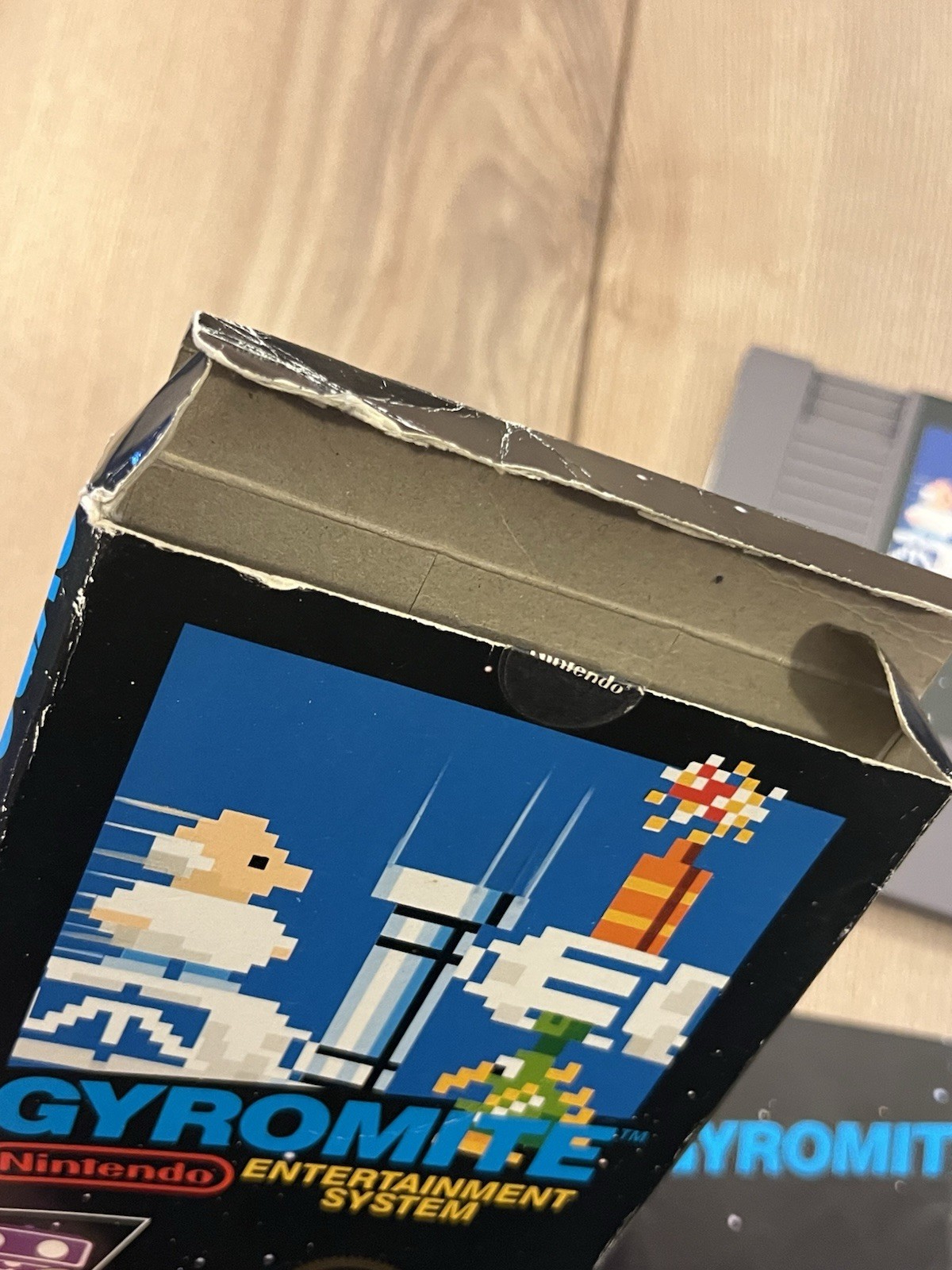 Gyromite (Nintendo NES, 1985) 5-Screw w/ Hangtab Black Box CIB Complete Tested