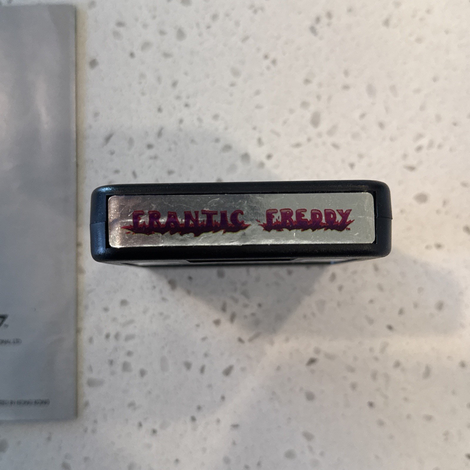 Colecovision, – FRANTIC FREDDY – Spectravideo – Great Label w/ Manual