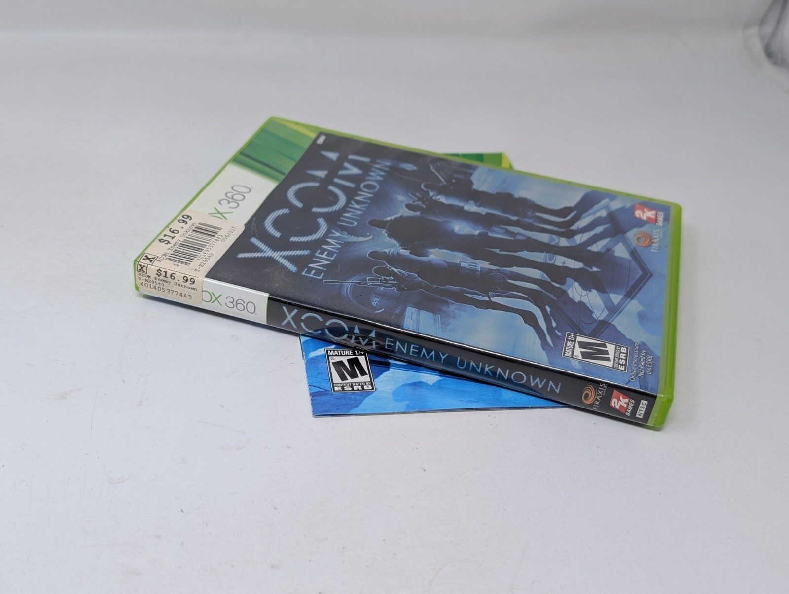 XCOM Enemy Unknown Xbox 360 Complete CIB Clean