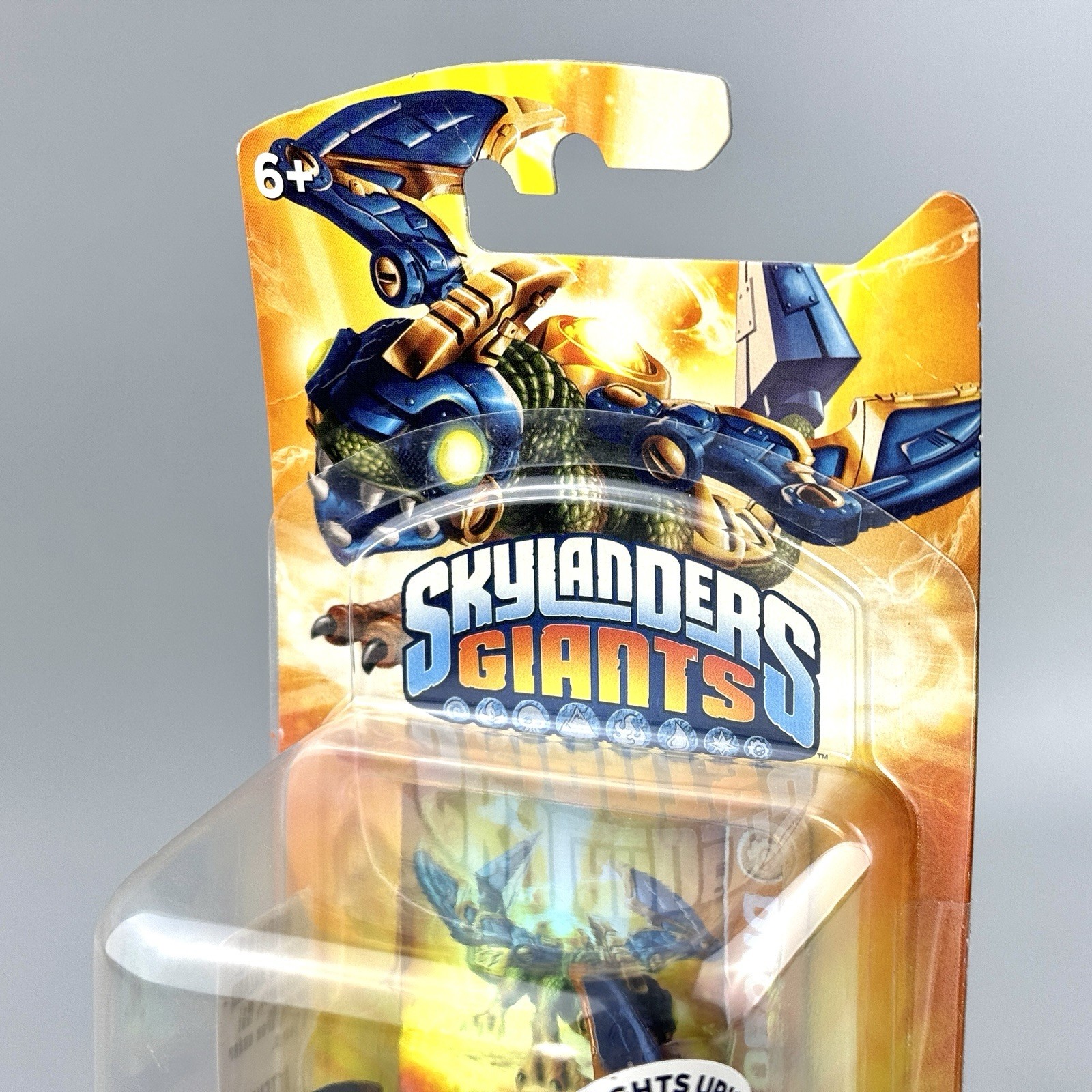 Skylanders Giants Drobot Lightcore Figure w/ Card – 2012 ActiVision NEW OPEN BOX