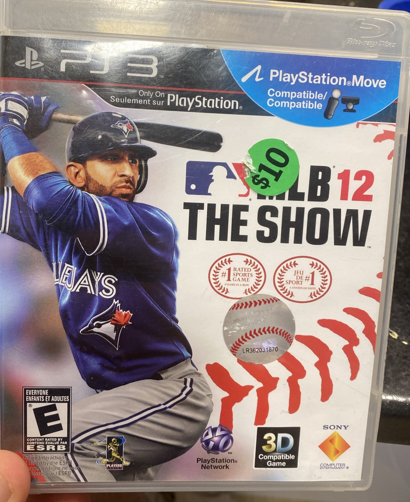 MLB 12: The Show (Sony PlayStation 3 PS3, 2012) CIB Complete Tested