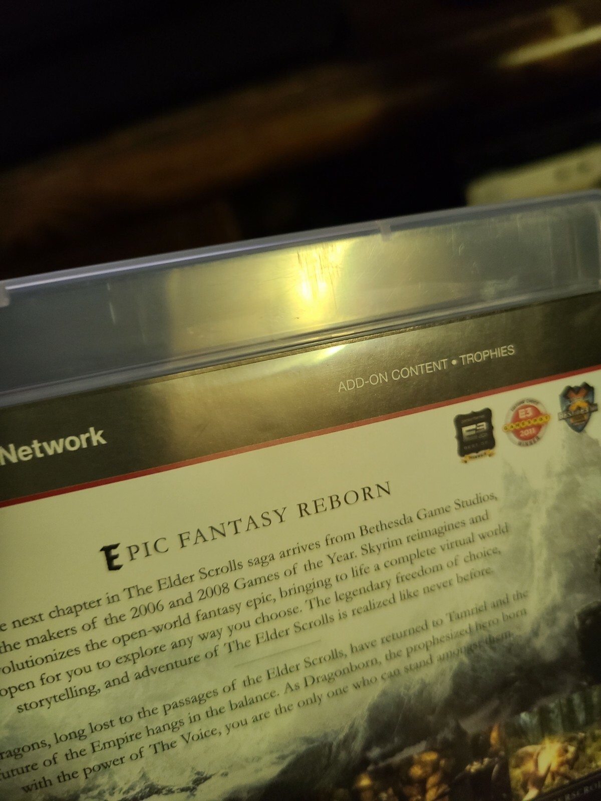 The Elder Scrolls V: Skyrim (PlayStation 3, 2011)