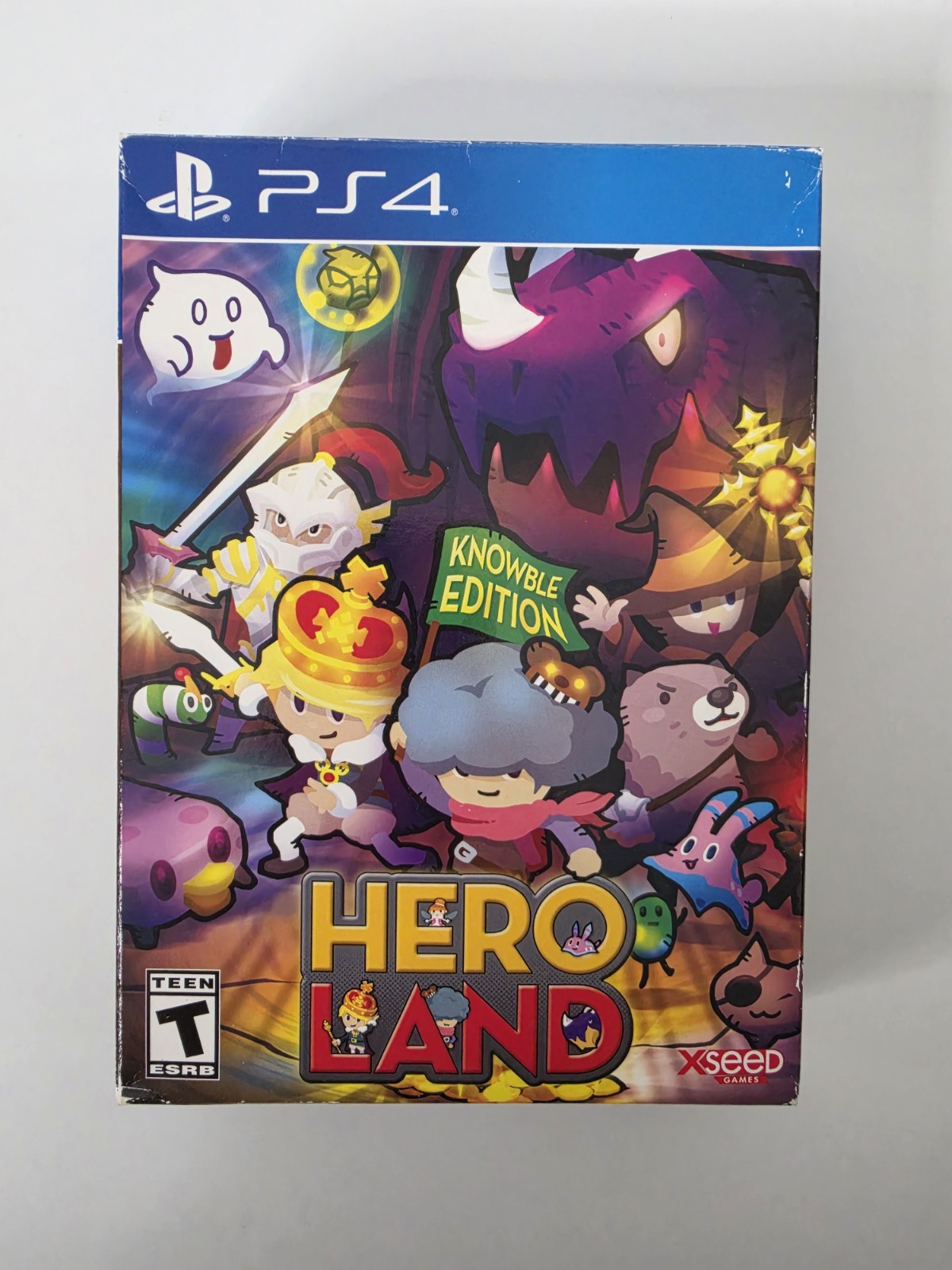 Heroland Knowble Edition (Sony PS4) – Collector’s – Open Box / New Contents