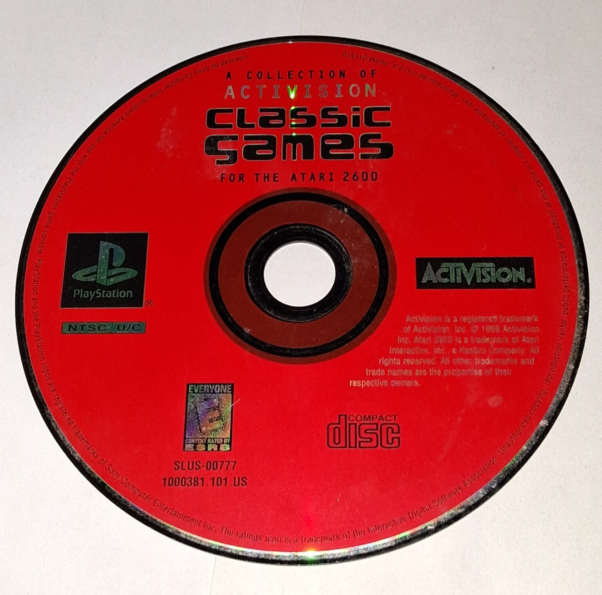 Activision Classics (Sony PlayStation 1, 1998) – Disc Only, Tested