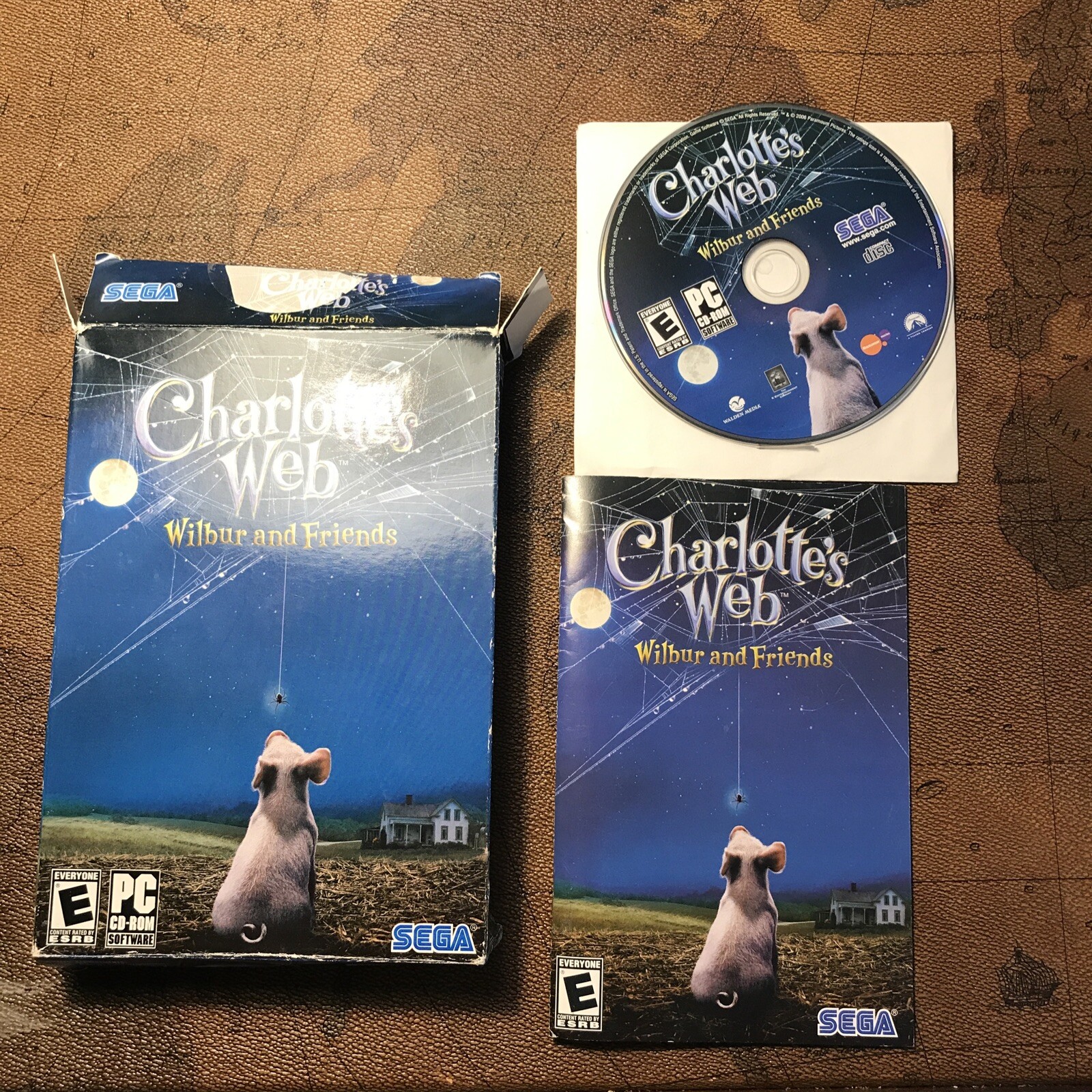 Charlottes Web Wilbur and Friends PC CDROM Big Box Complete